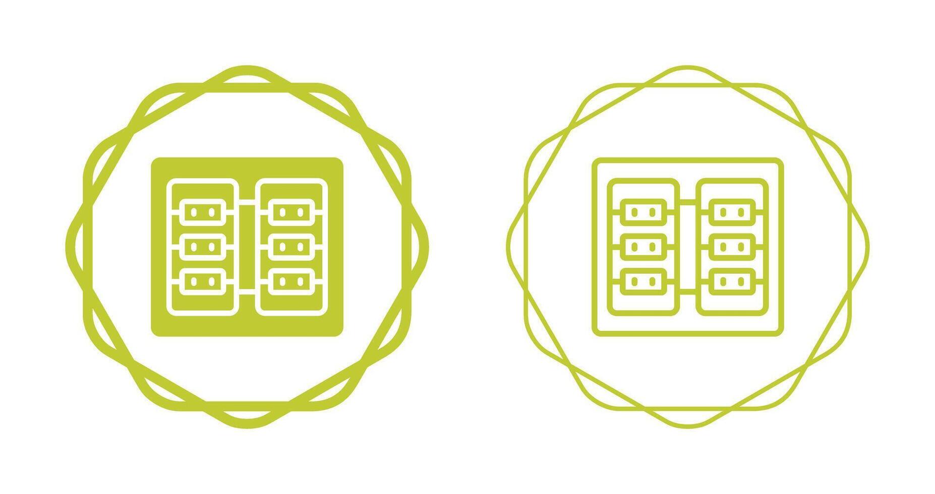 Server Room Vector Icon