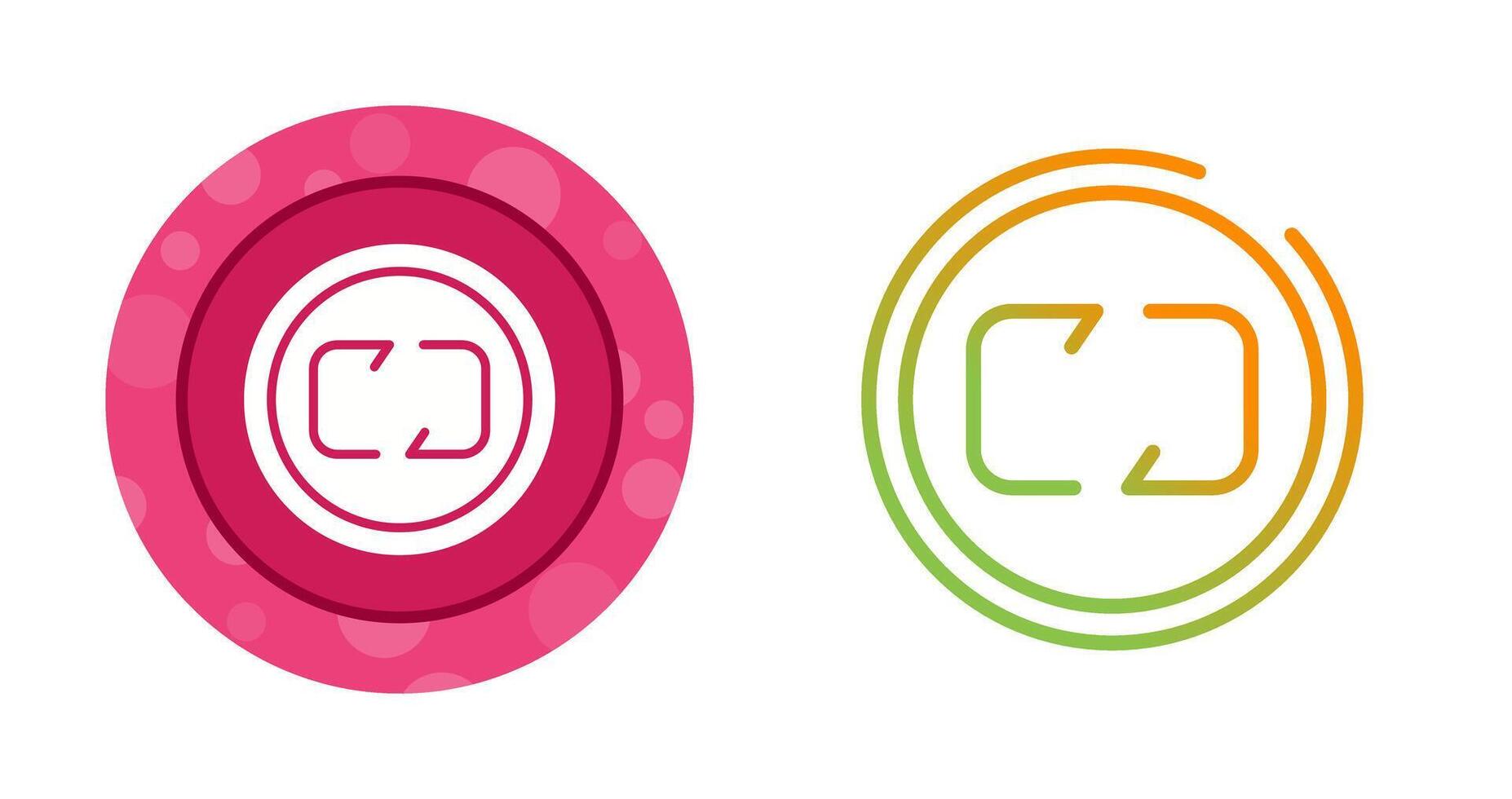 Repeat Icon Vector Icon