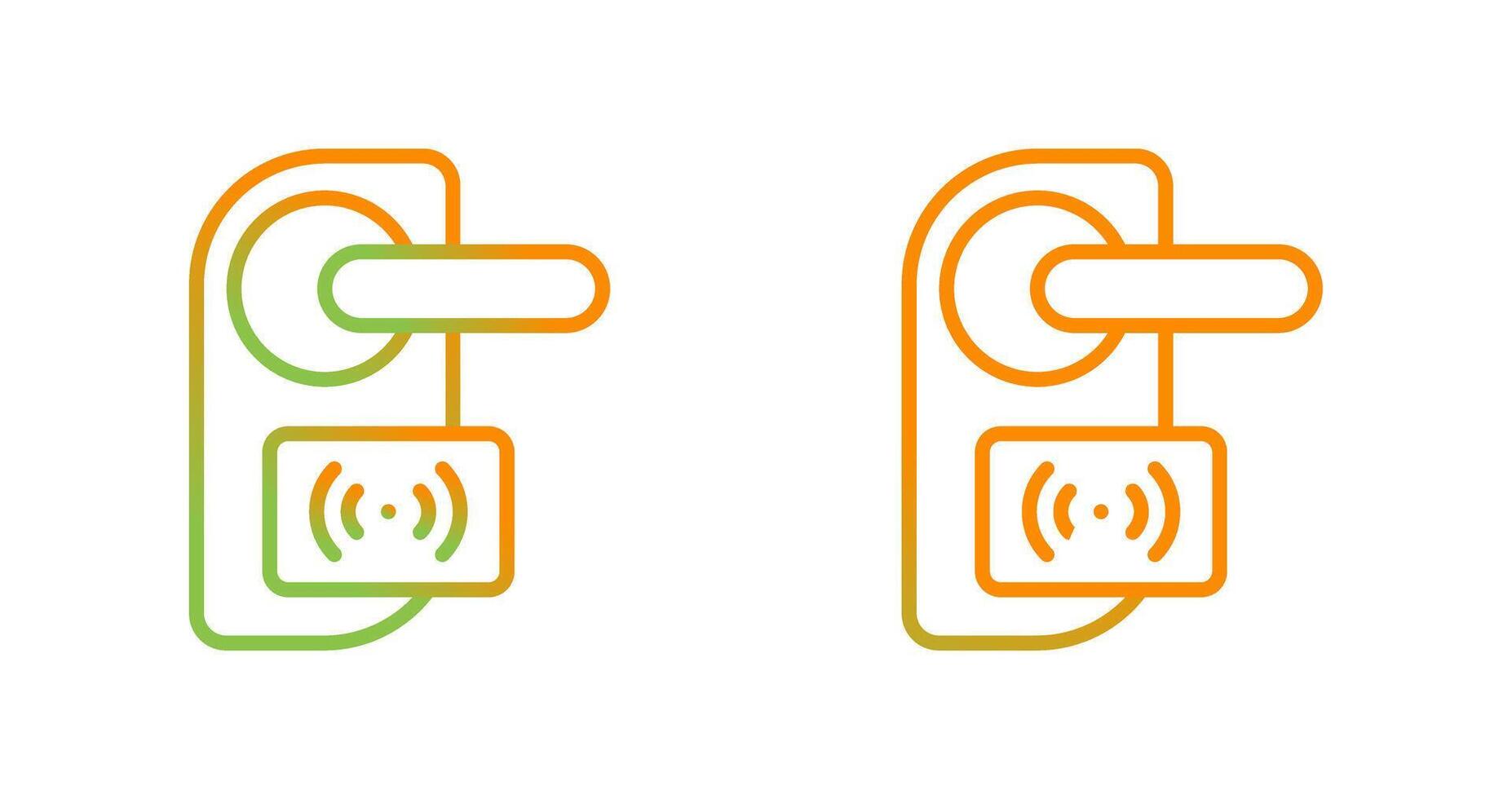 Key Card Vector Icon