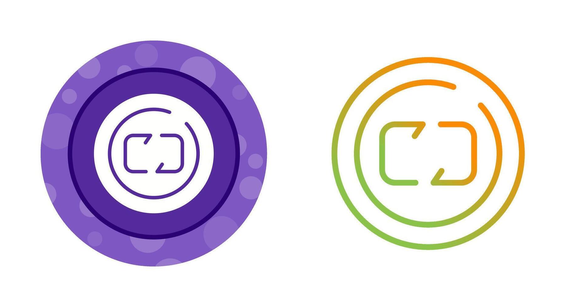 Repeat Circle Vector Icon