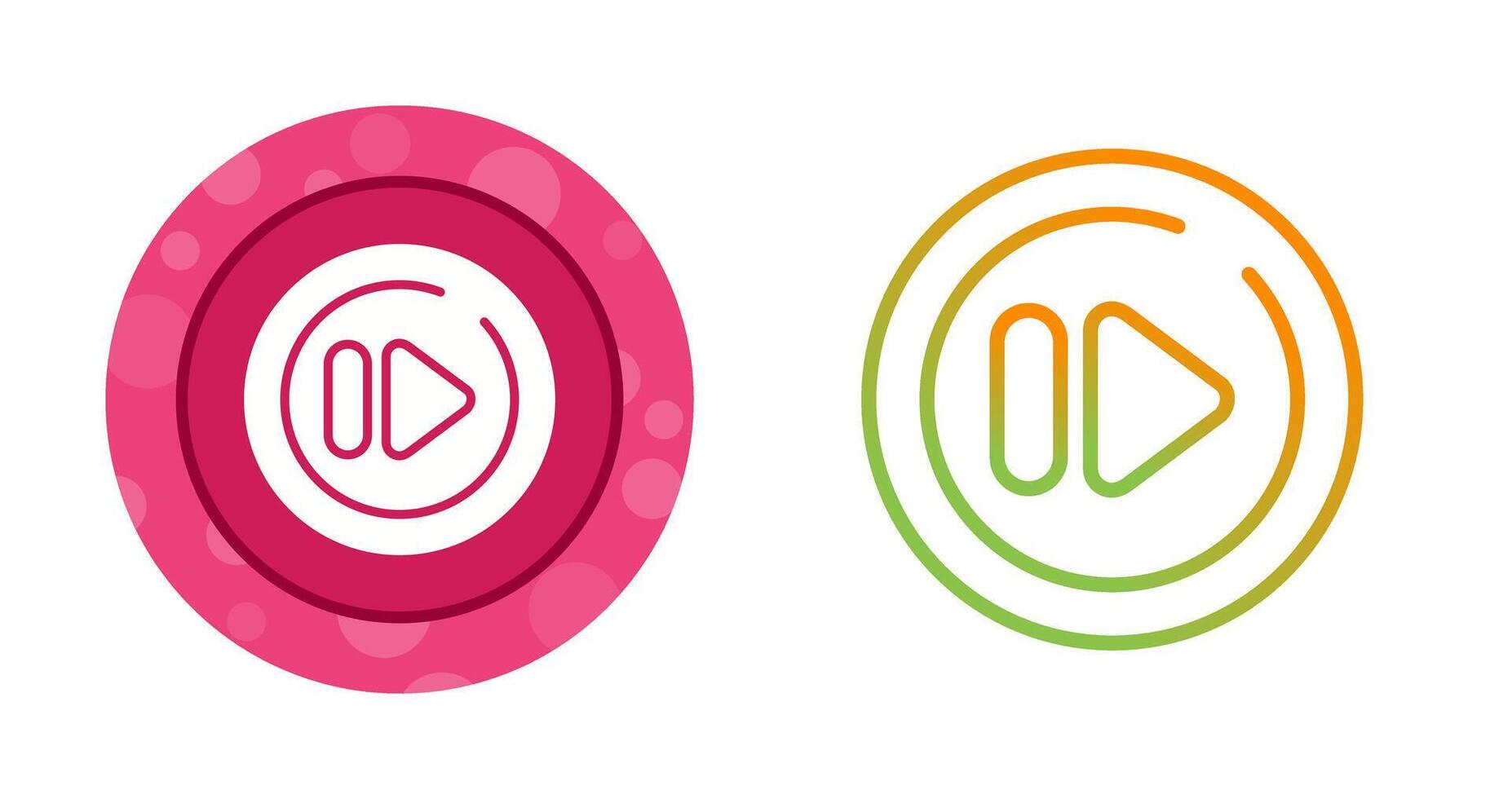 Next Track Circle Vector Icon