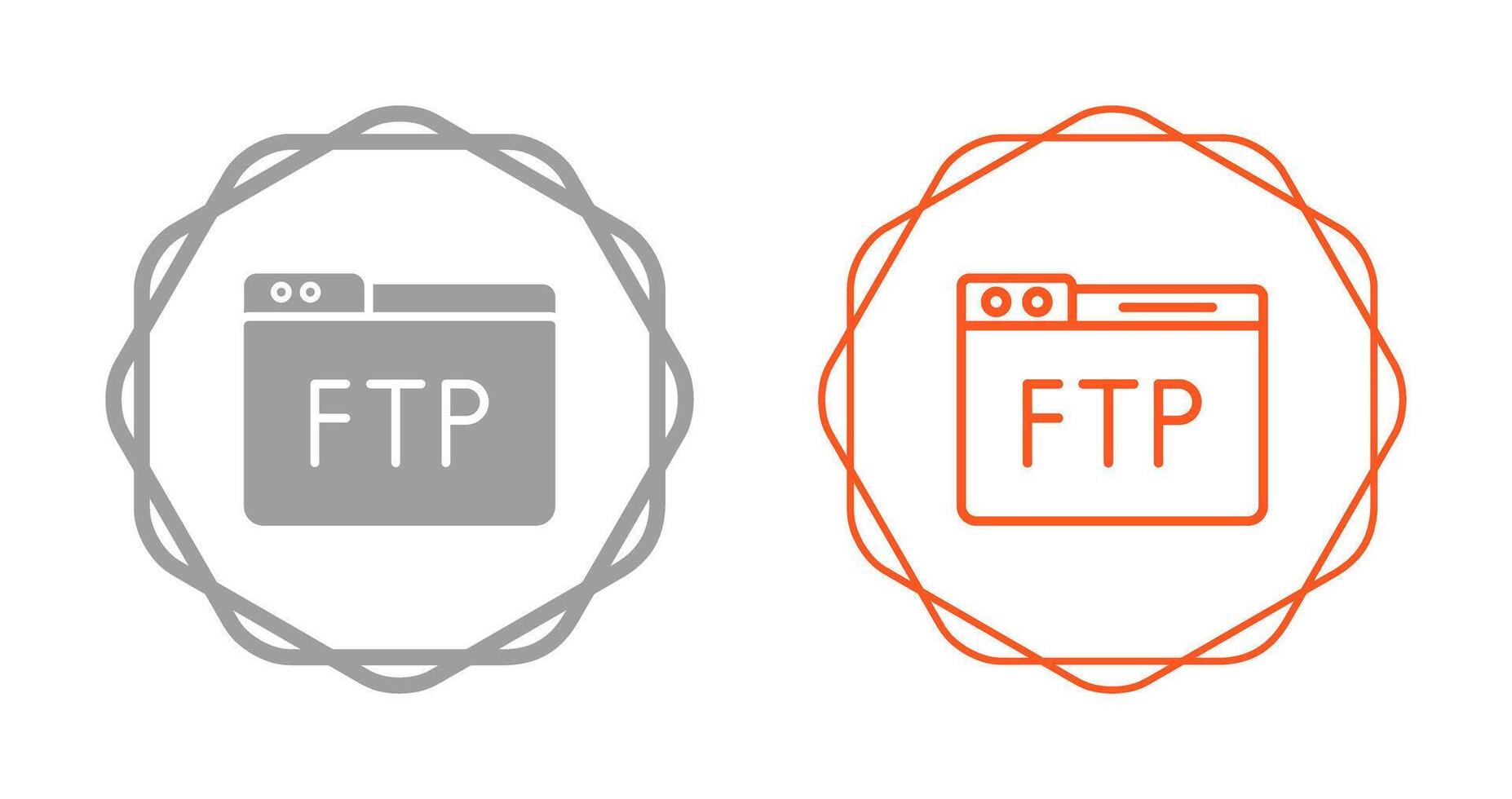 Ftp Vector Icon