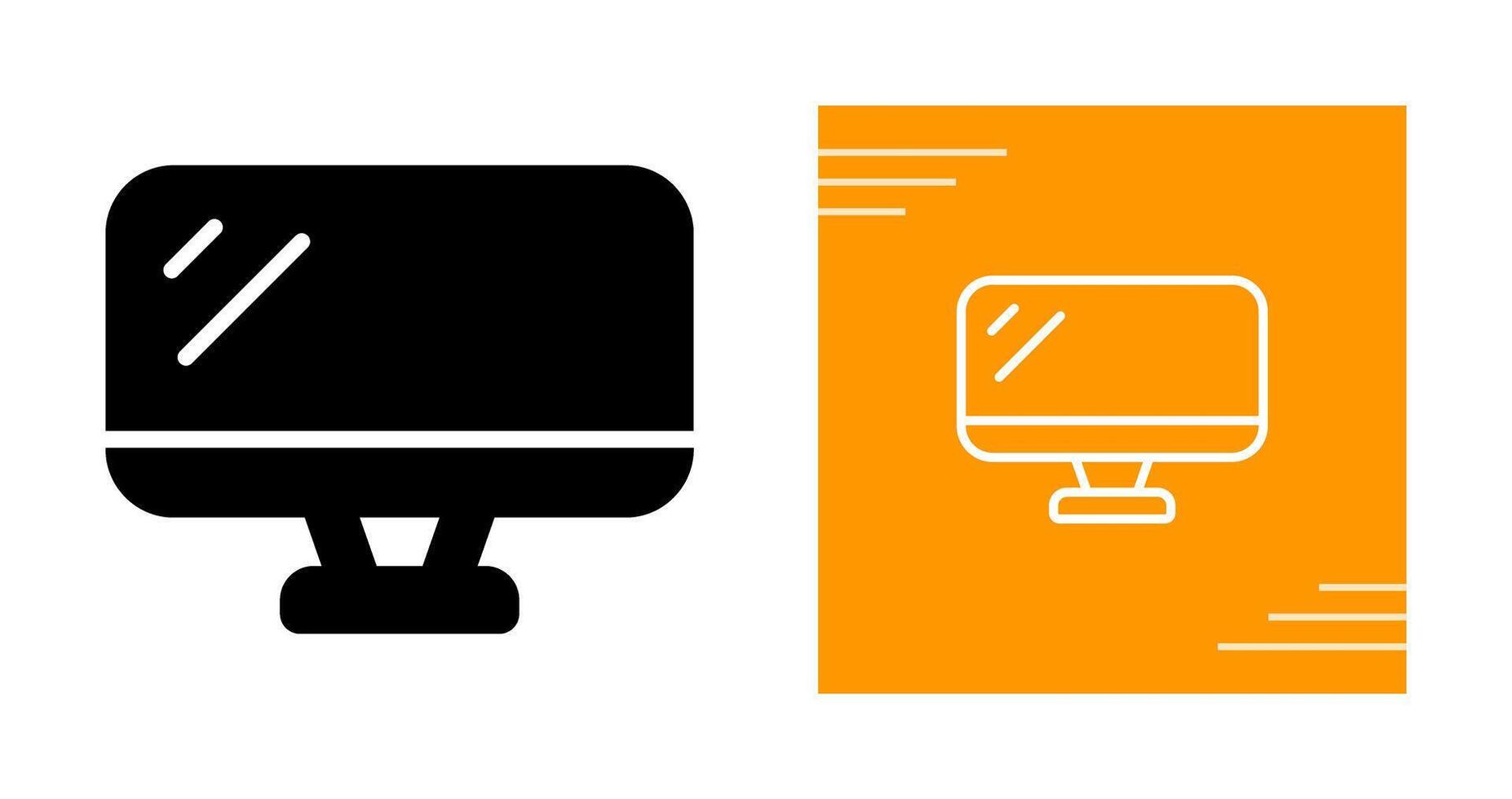 Monitor Vector Icon