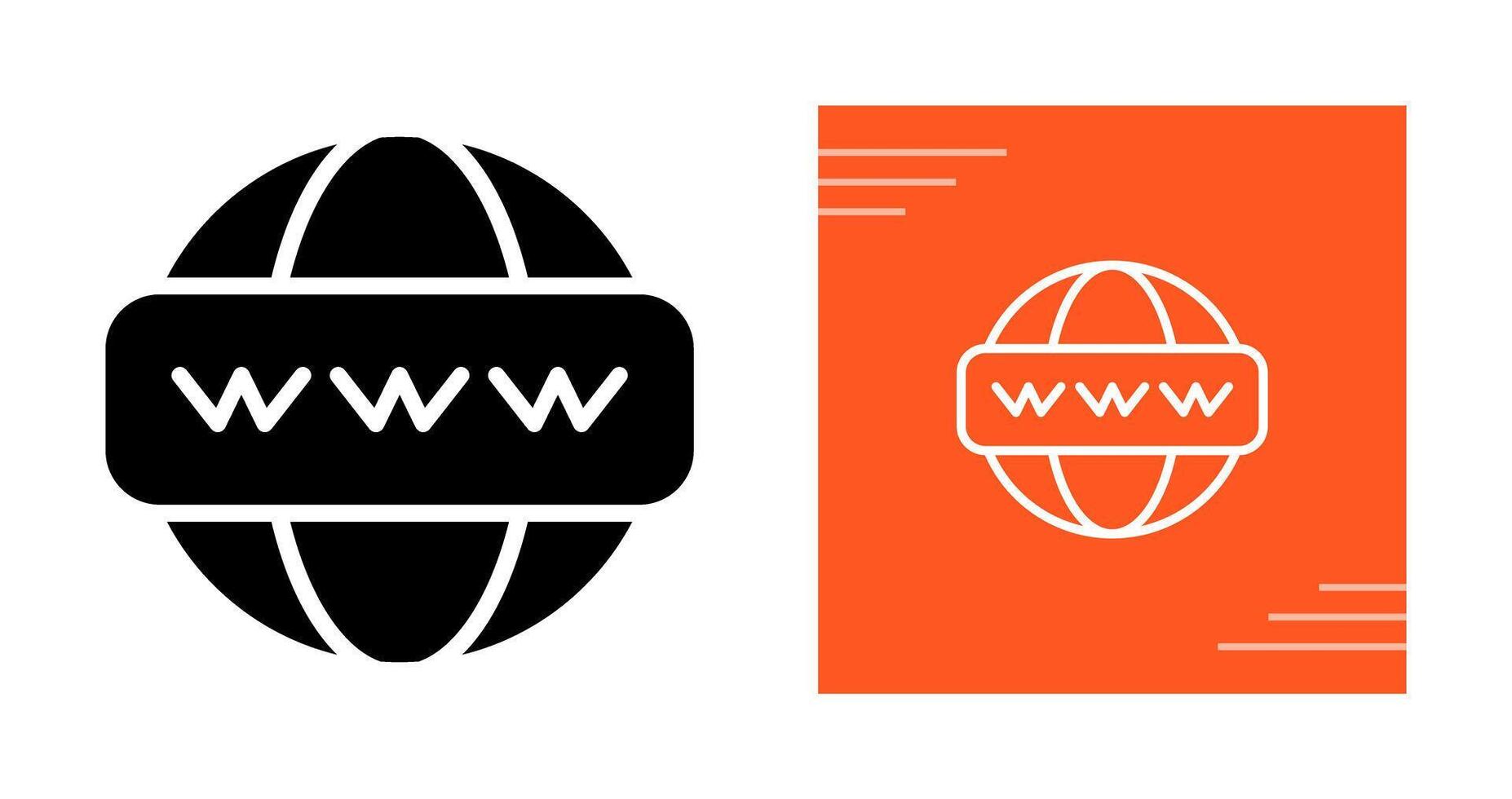 World Wide Web Vector Icon