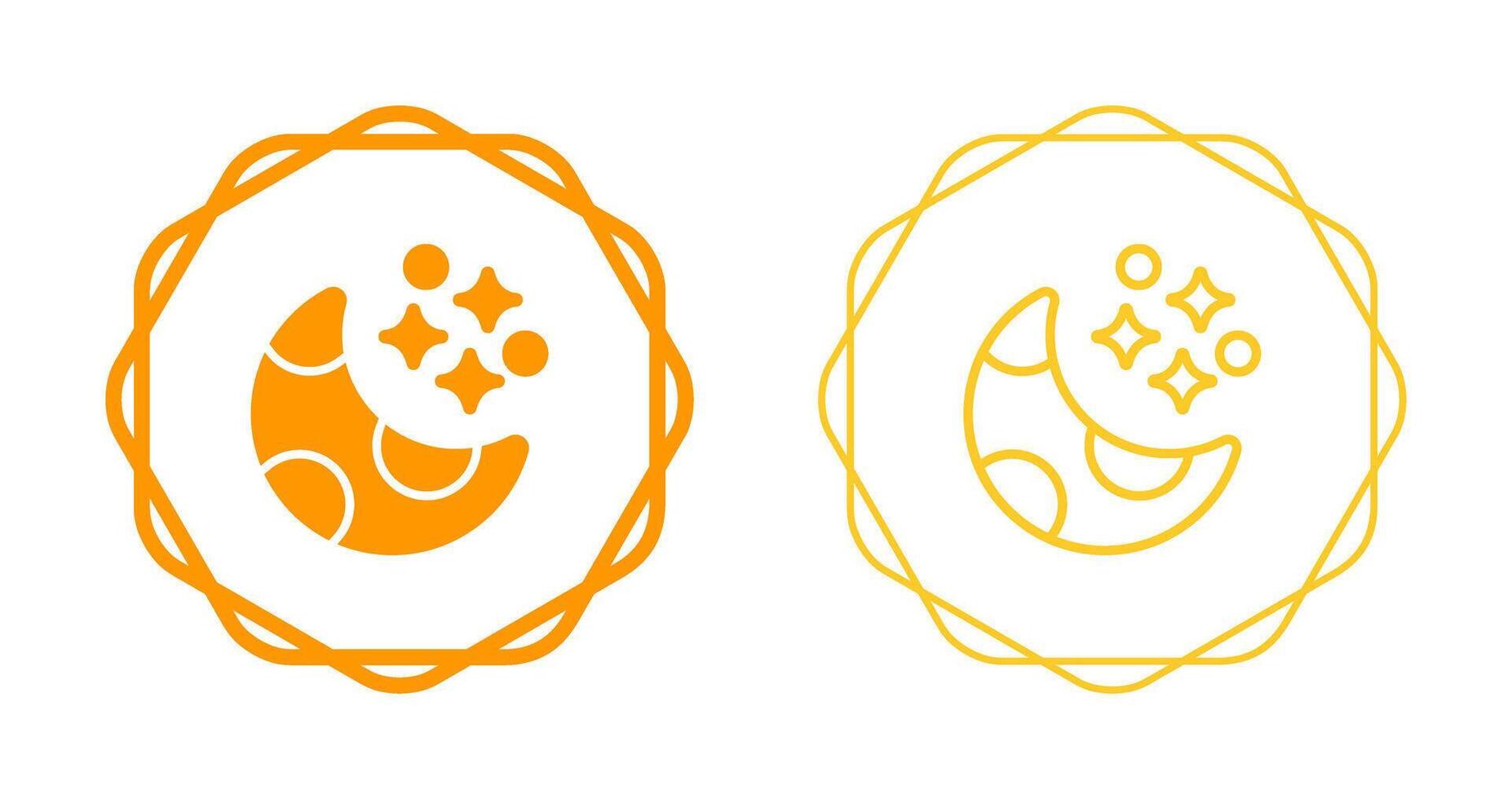 Moon Vector Icon