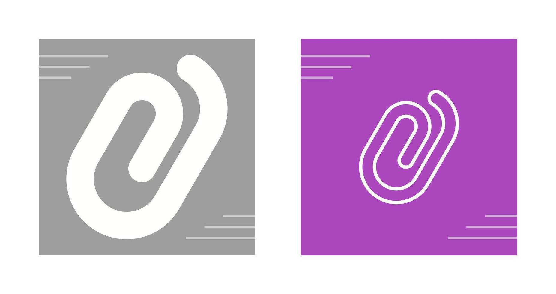 Paperclip Vector Icon