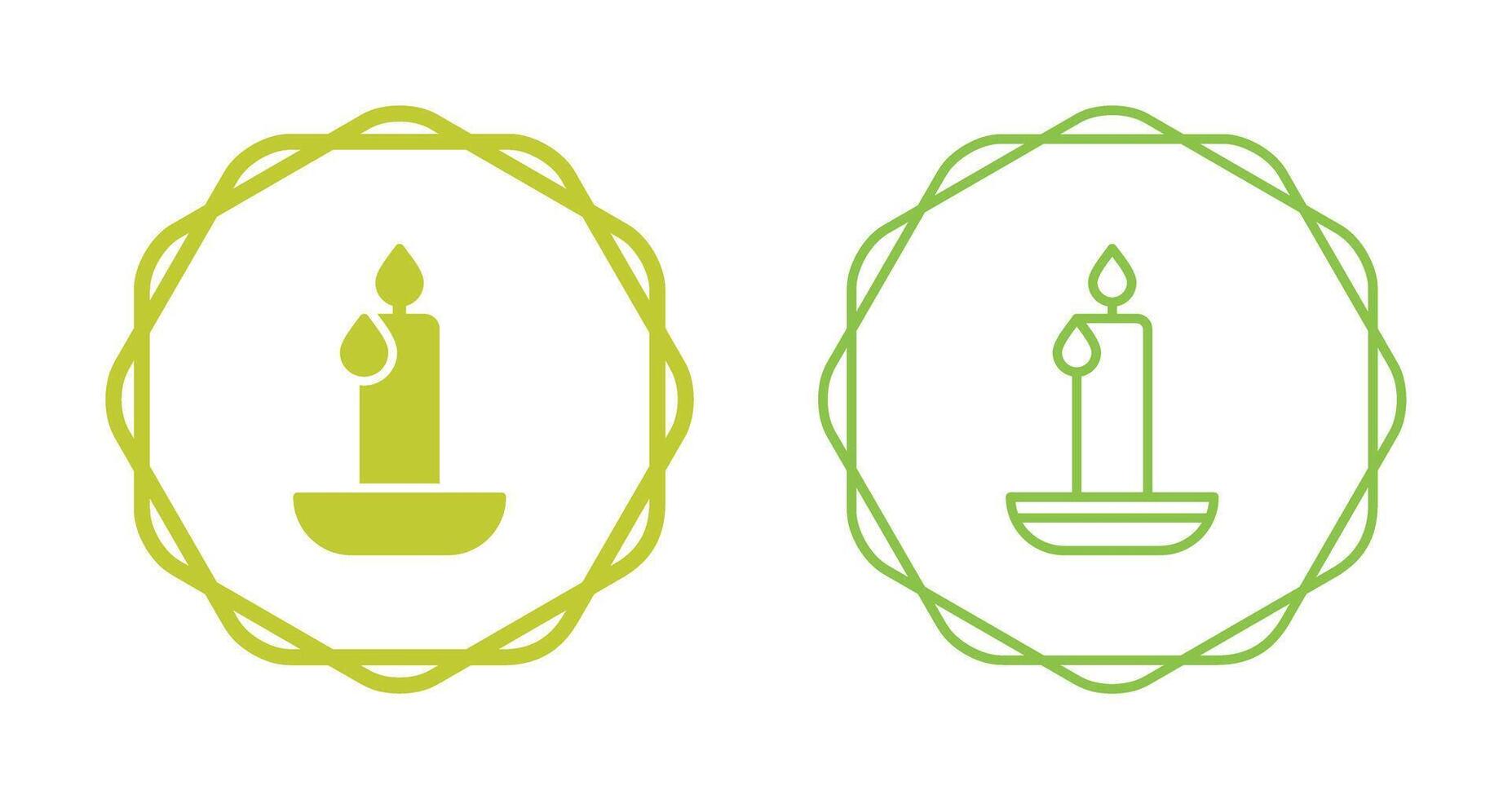 Emergency candle Vector Icon