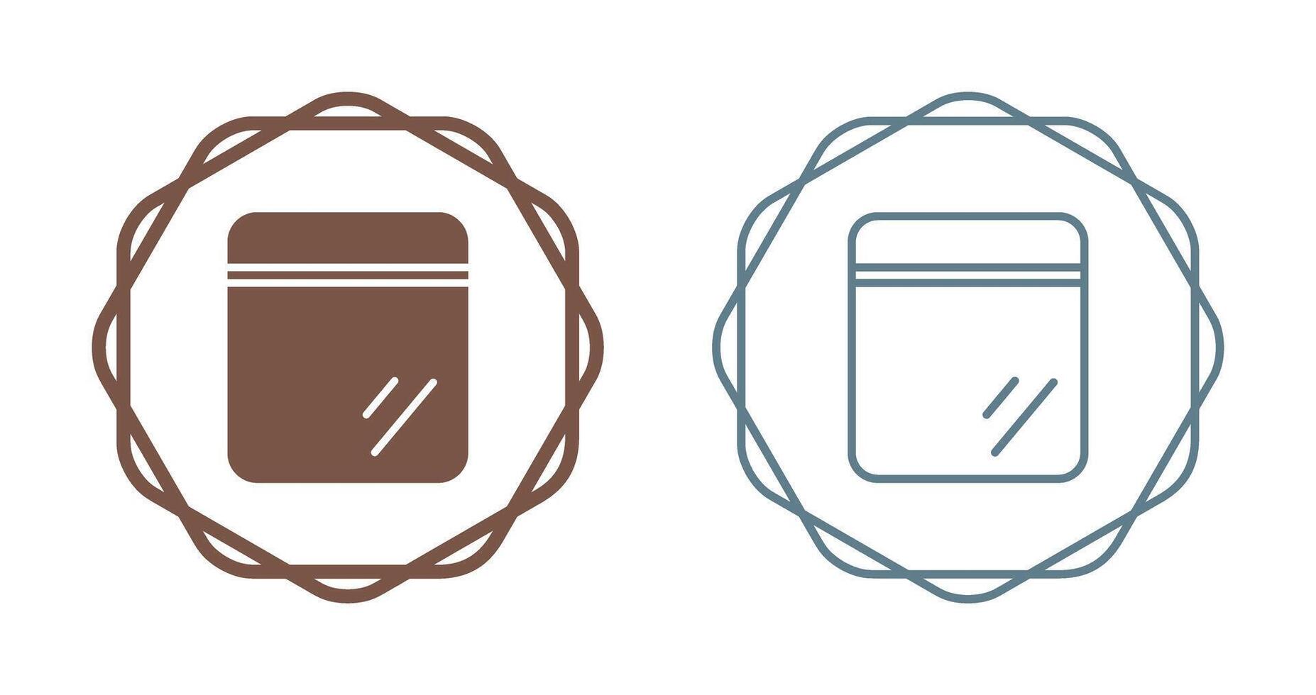 Ziploc bags Vector Icon