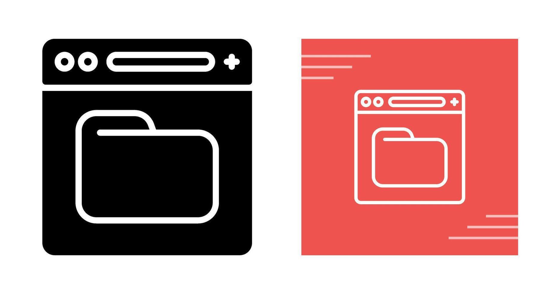Browser Vector Icon