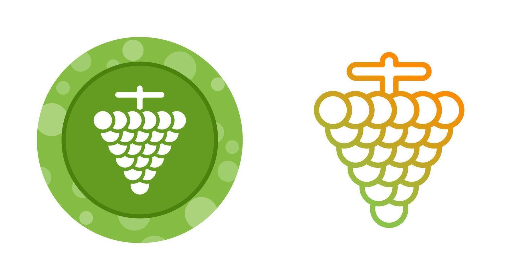 Grapes Vector Icon