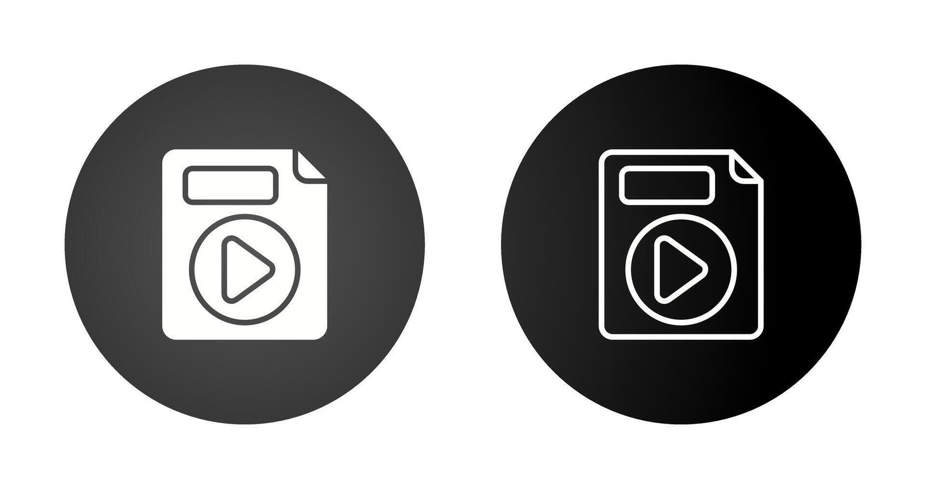 Video File Vector Icon