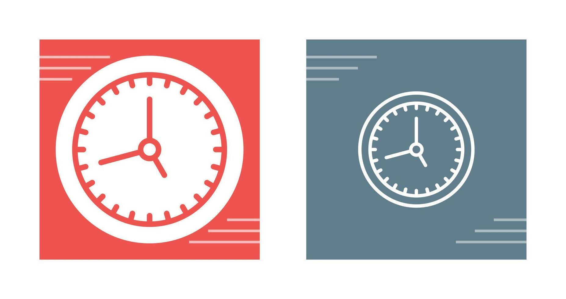 icono de vector de reloj