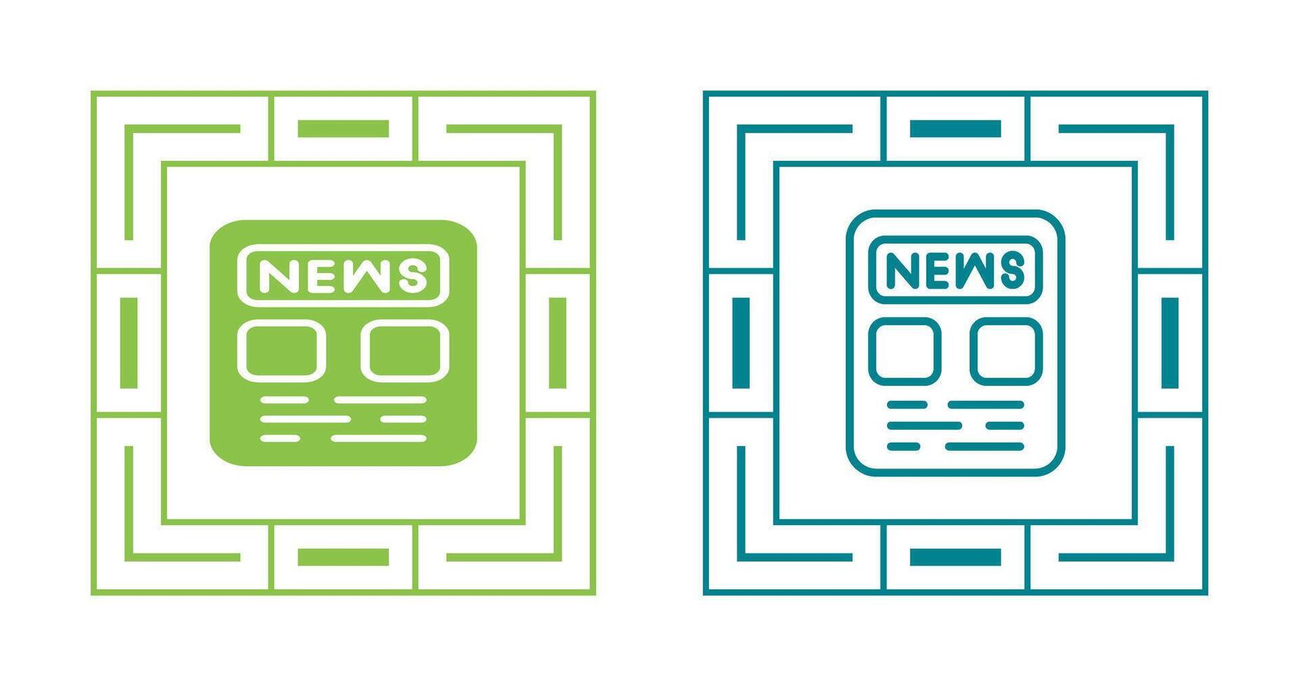 Newspaper Vector Icon