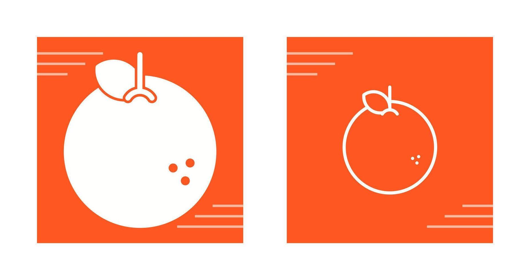 Orange Vector Icon