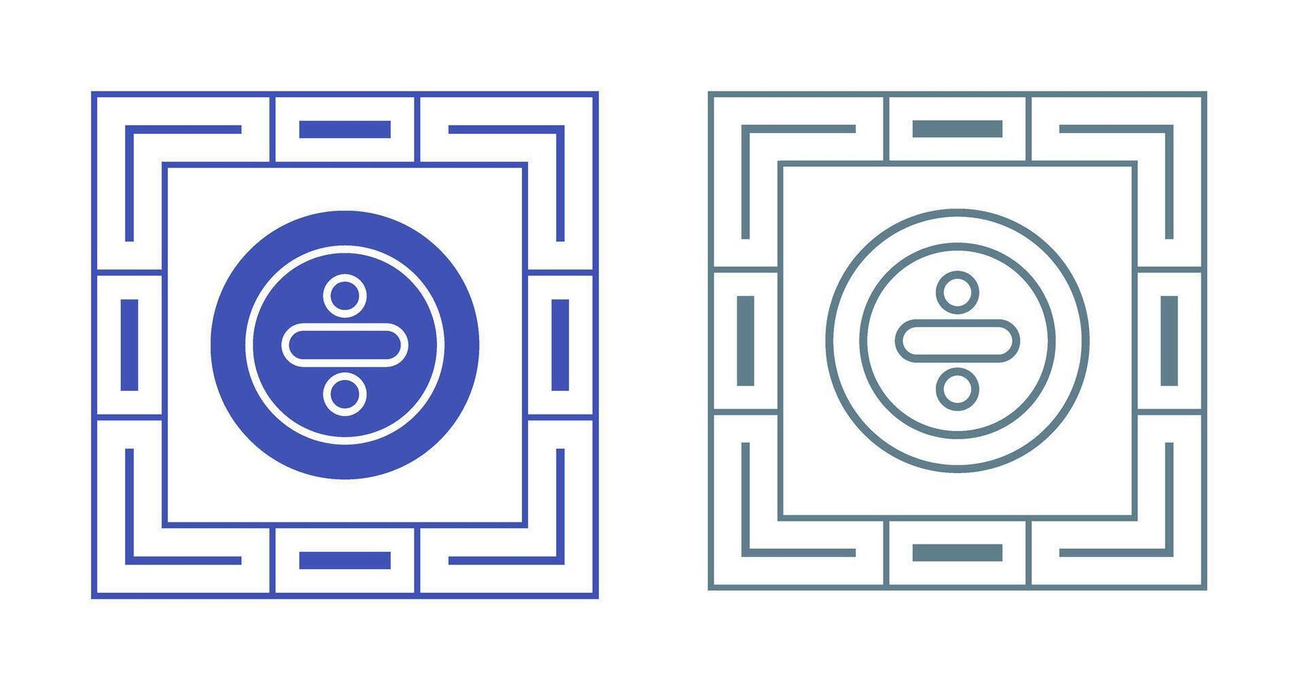 Division Vector Icon