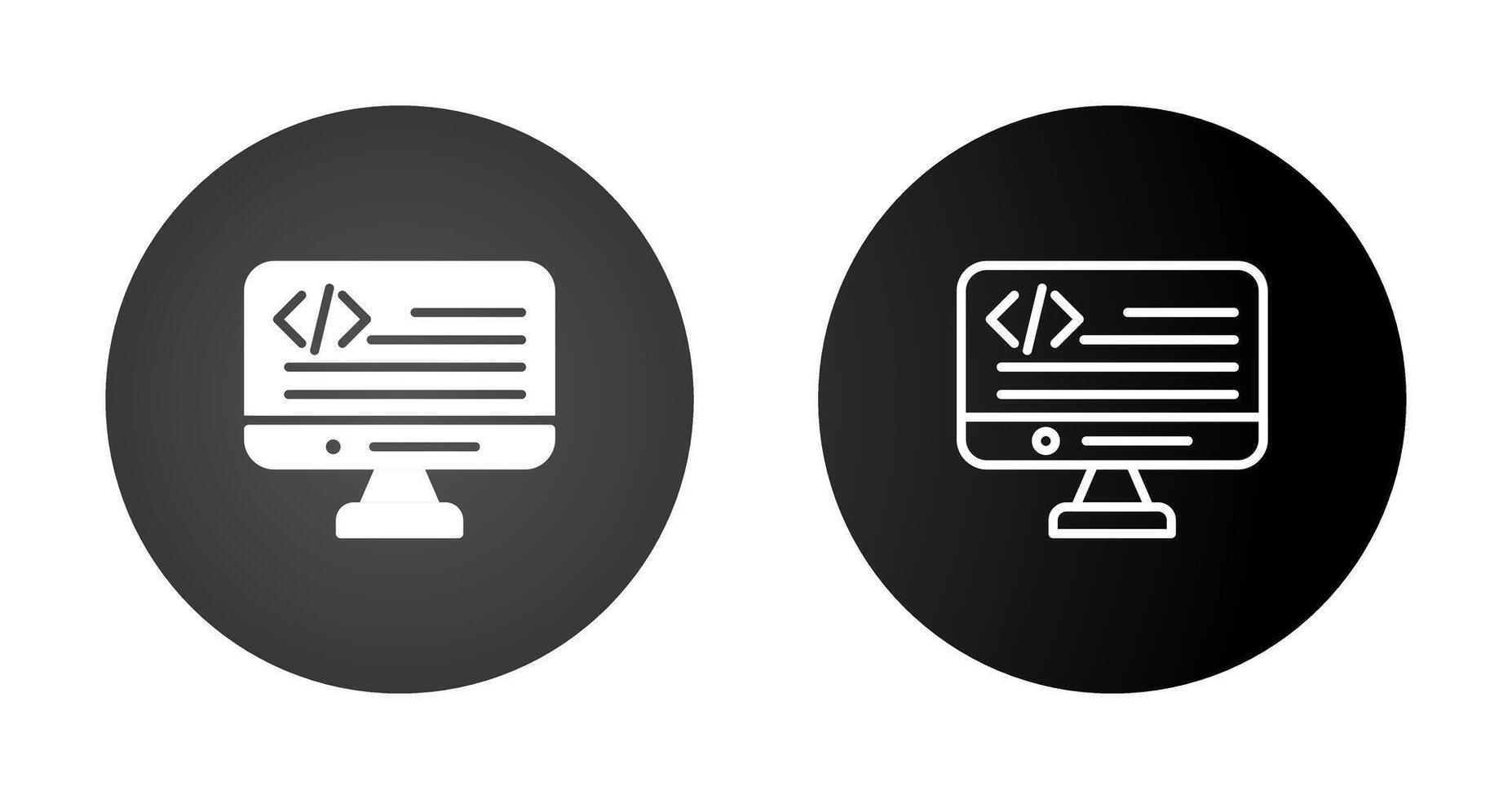 Programming Language Vector Icon