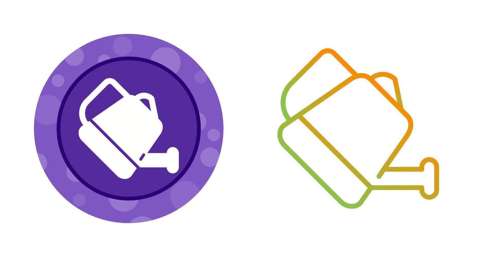 Watering Can Vector Icon