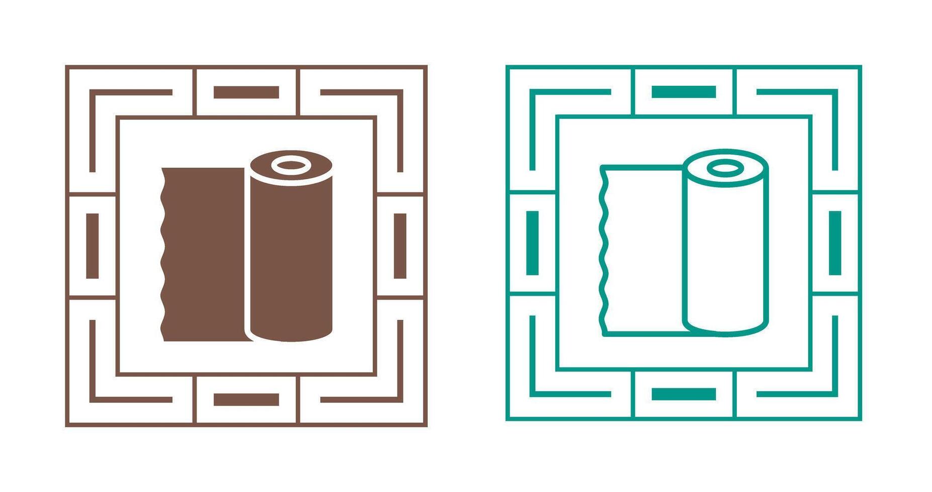 Plastic sheeting Vector Icon