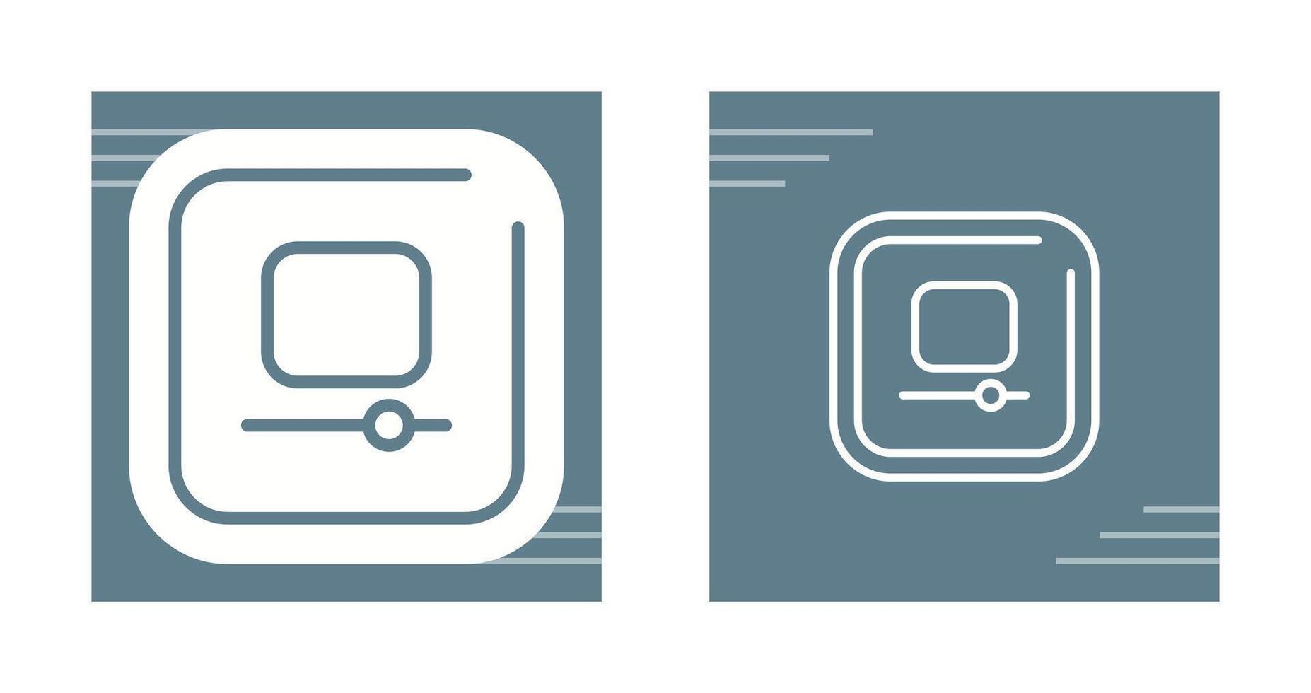 Video Stop Square Vector Icon