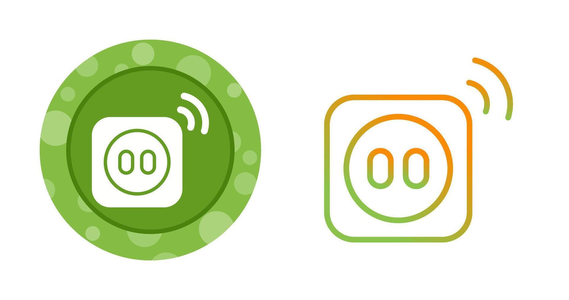 Smart Plug Vector Icon