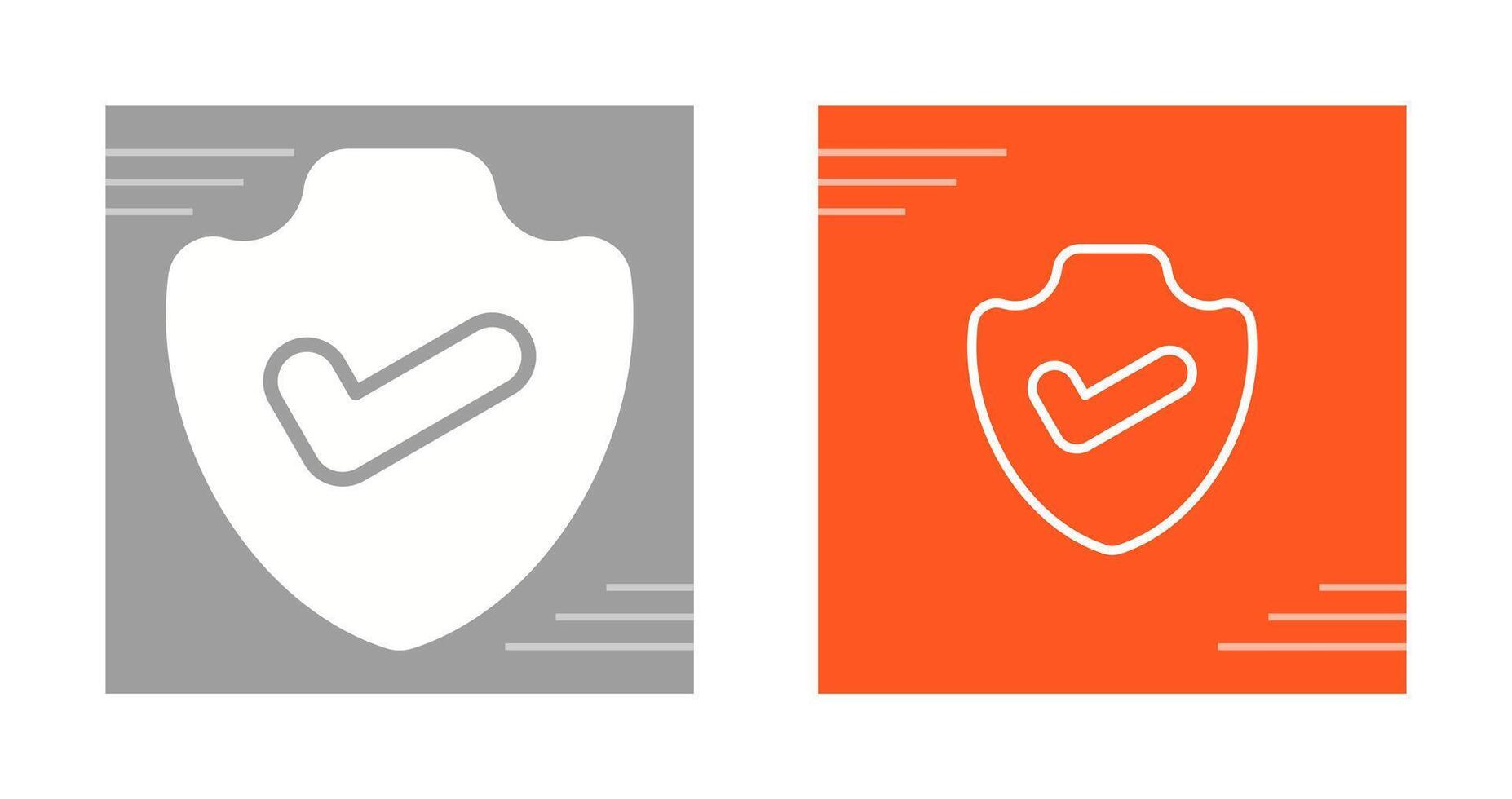 Sheild Check Vector Icon