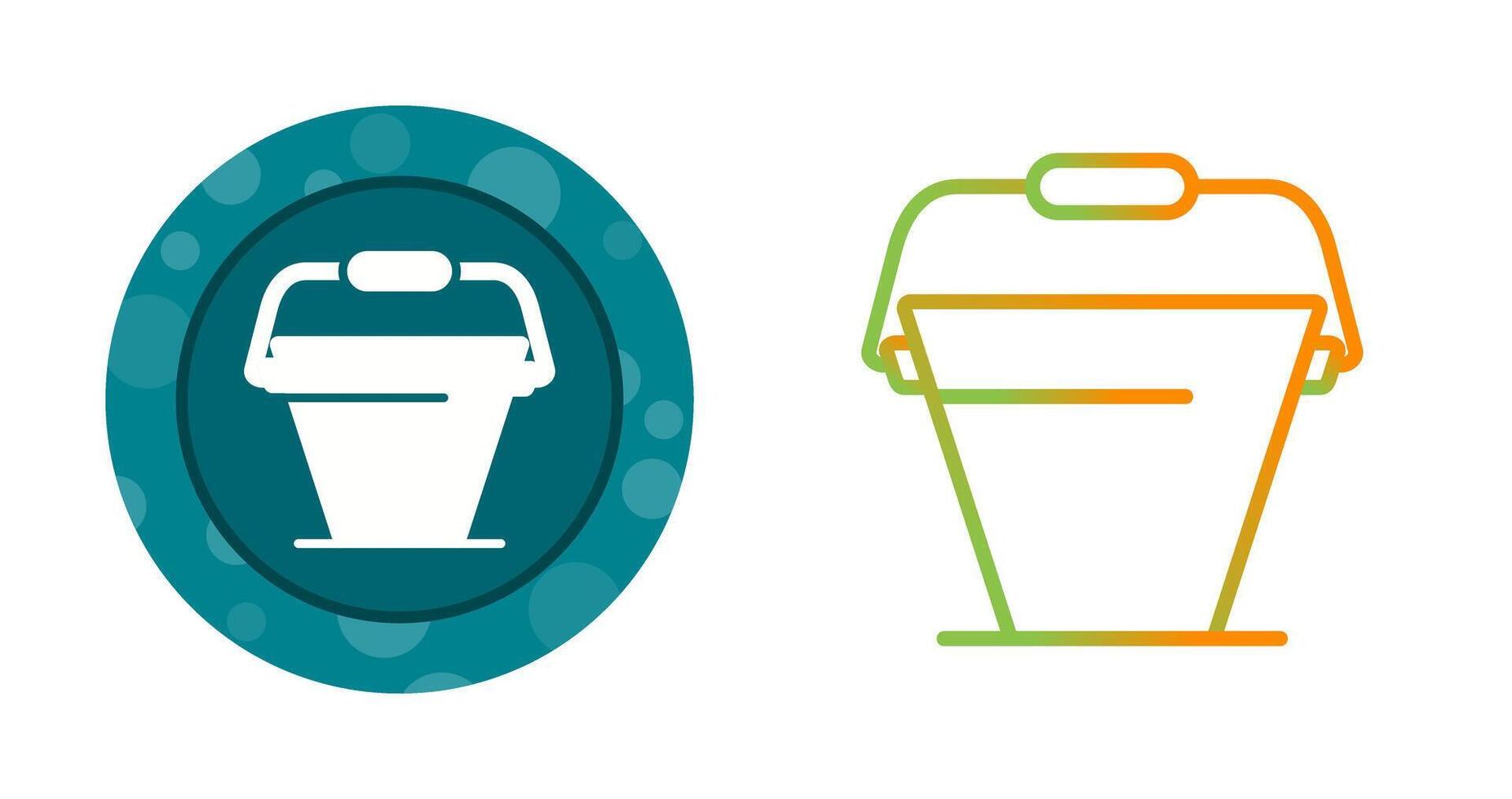 Bucket Vector Icon