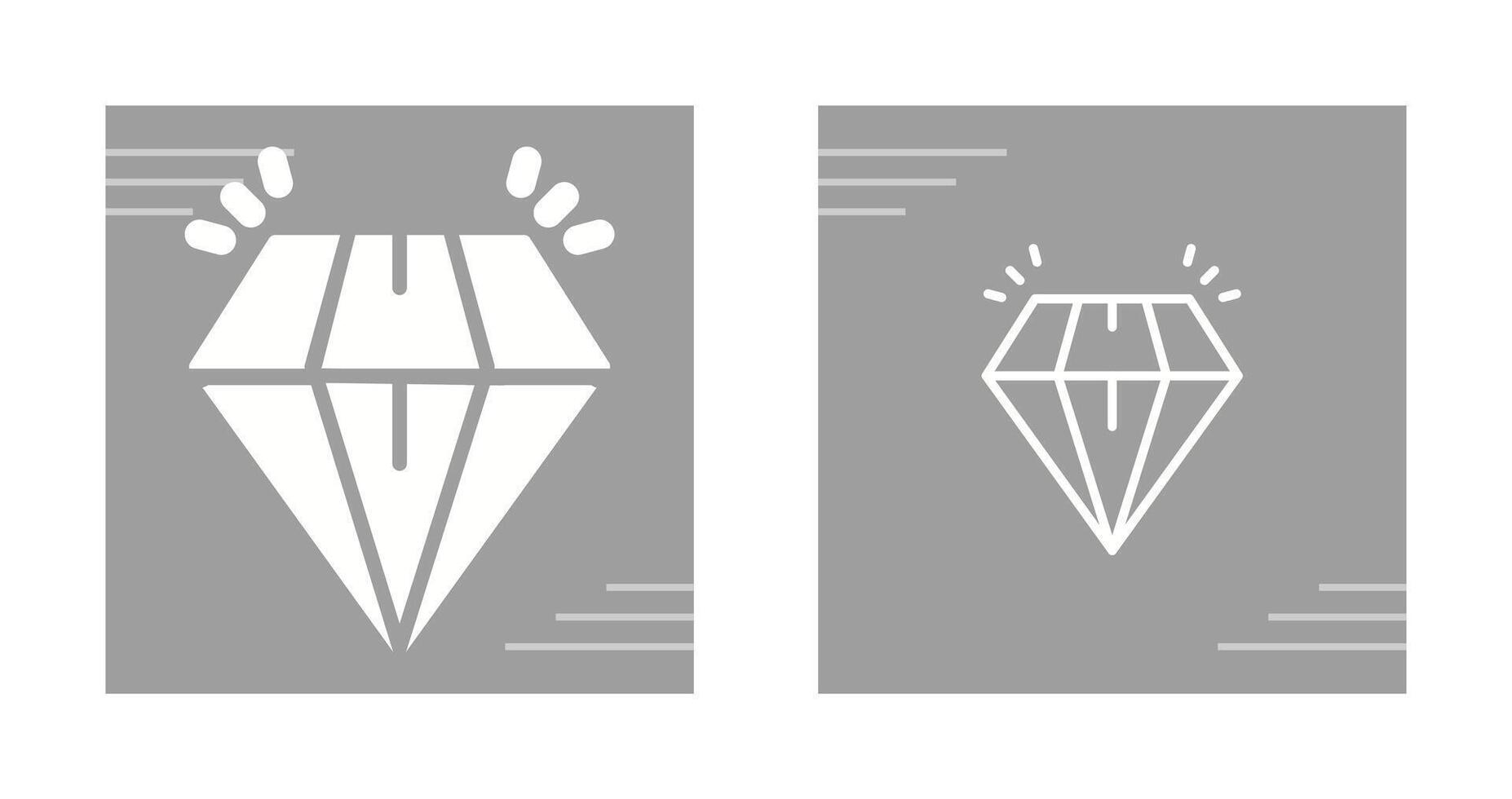 Diamond Vector Icon