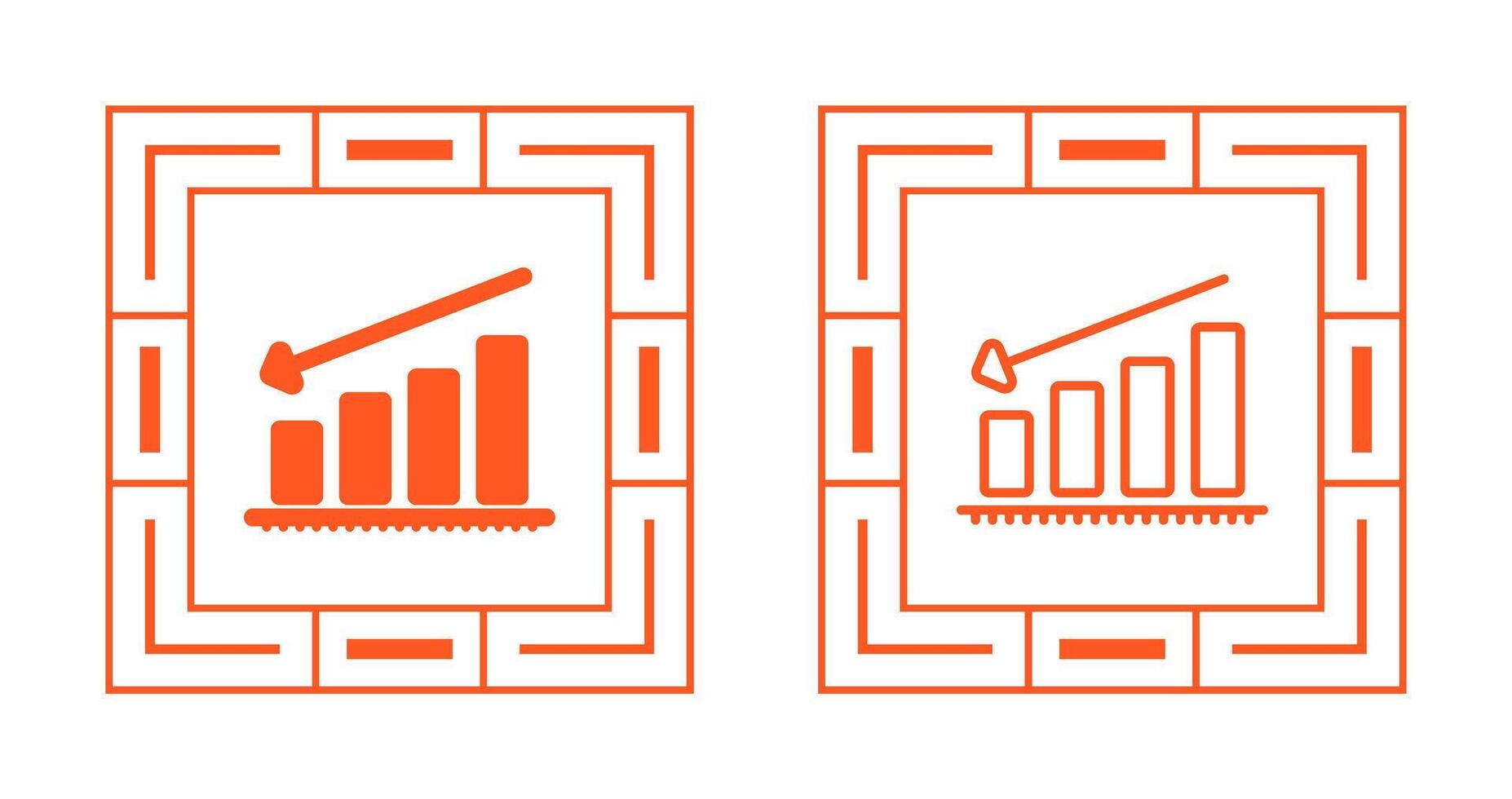 Chart Decreasing Vector Icon