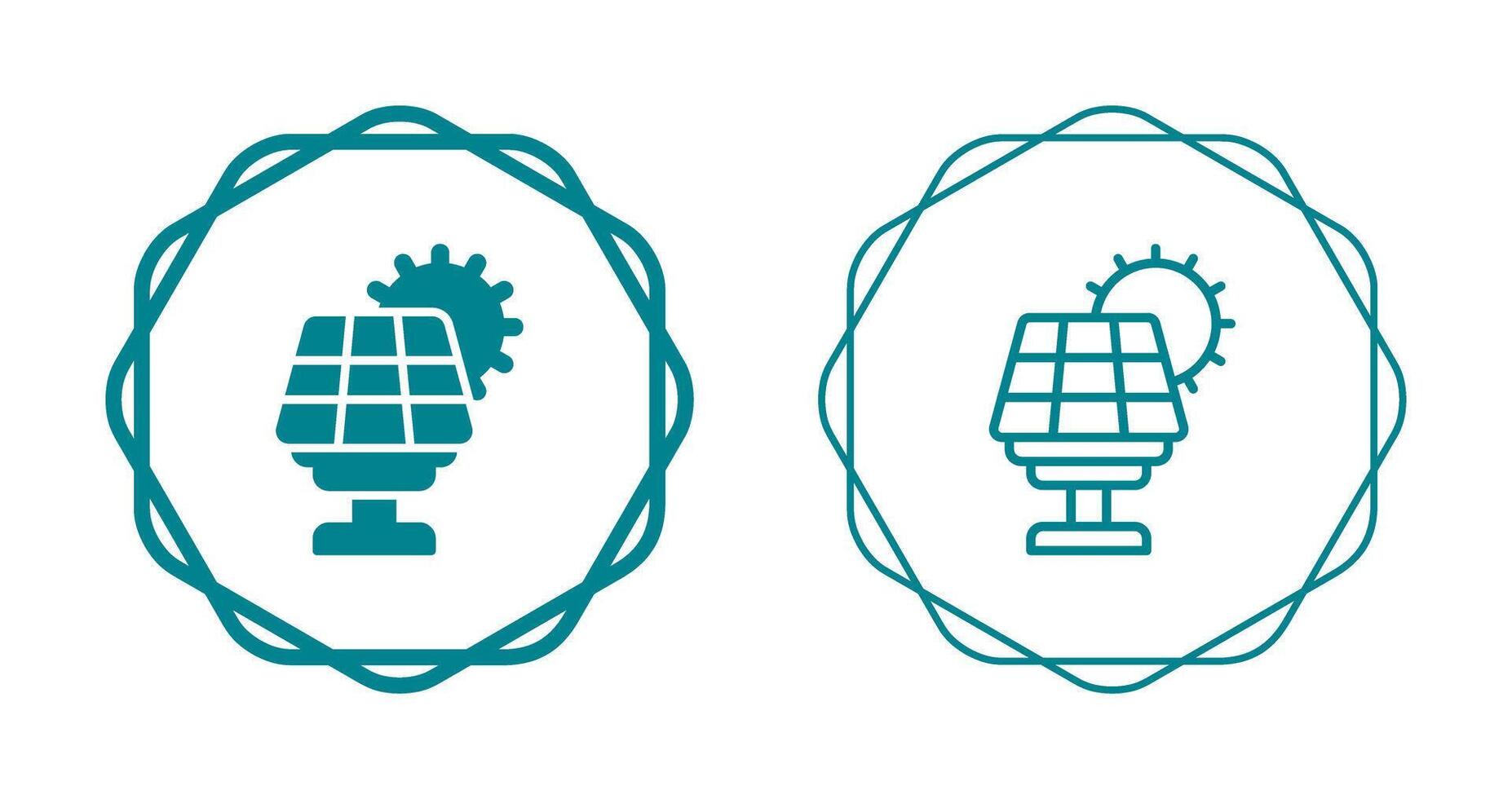 Solar Panel Vector Icon