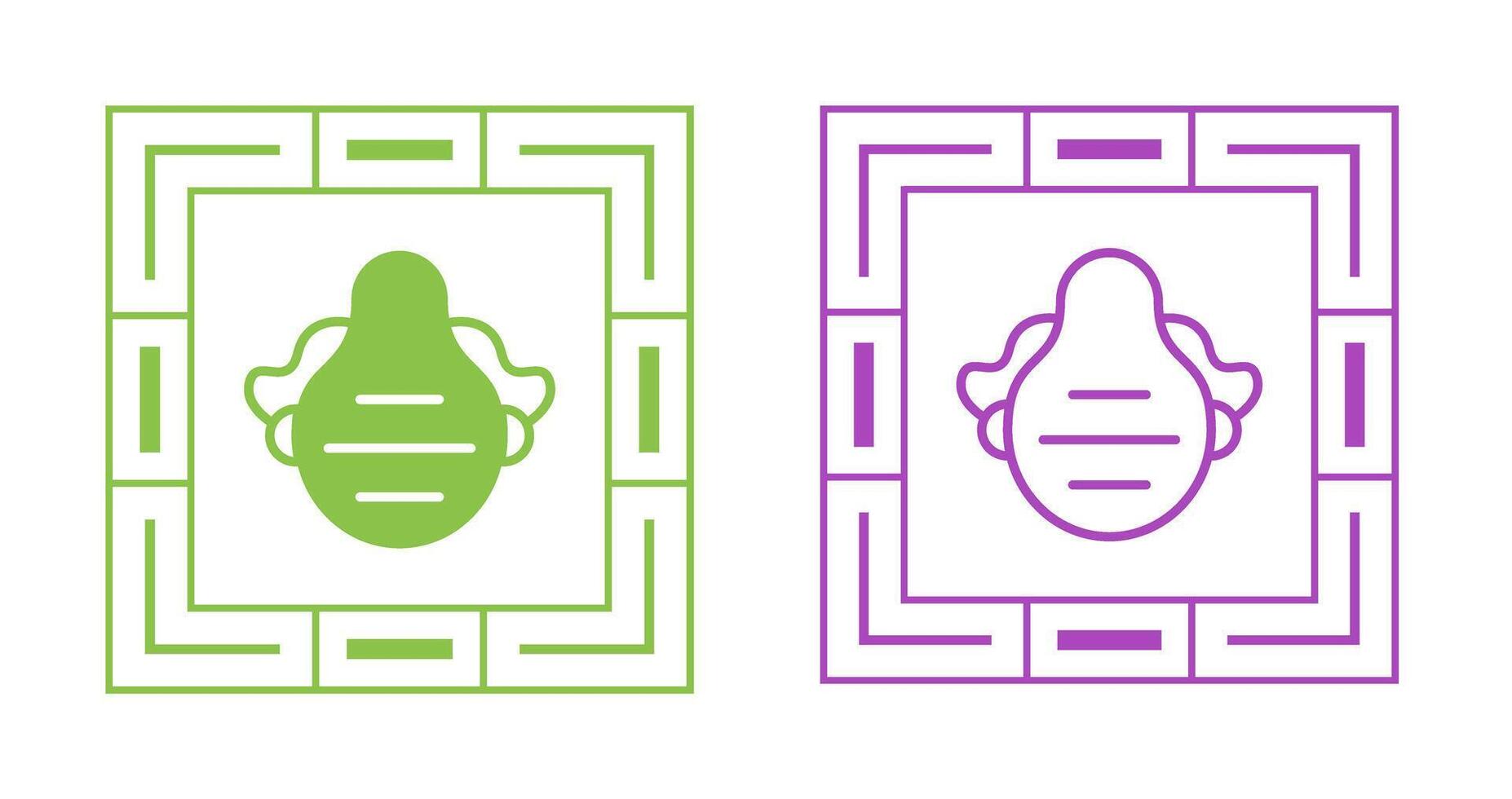 Dust mask Vector Icon