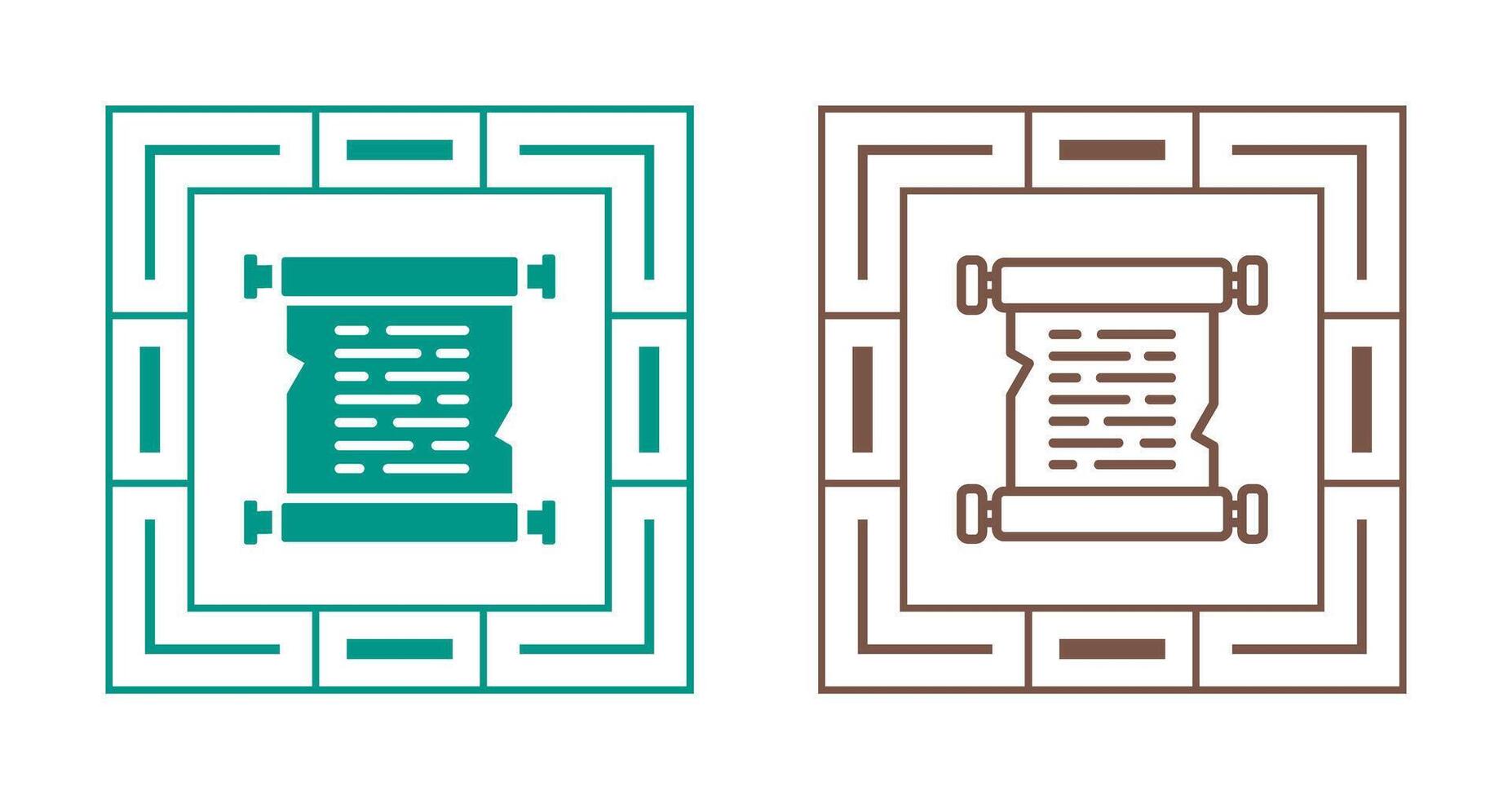 Scroll Vector Icon