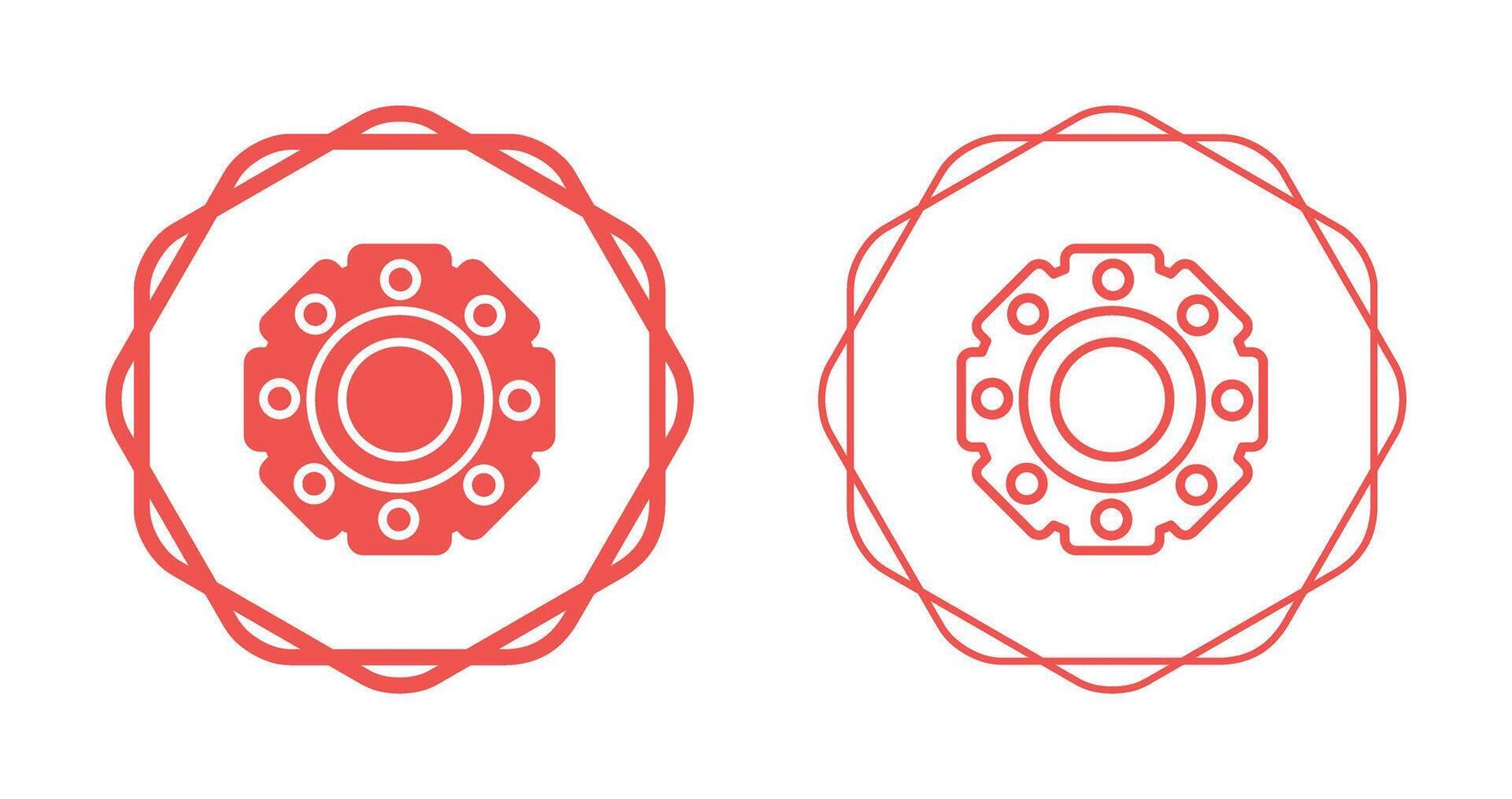 Locknut Vector Icon