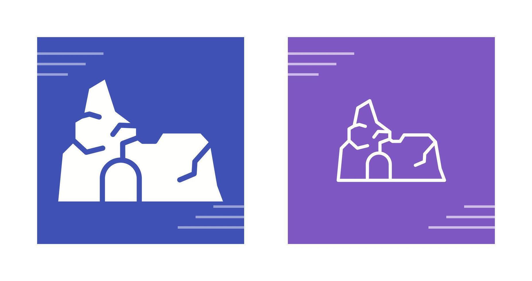 Cave Vector Icon