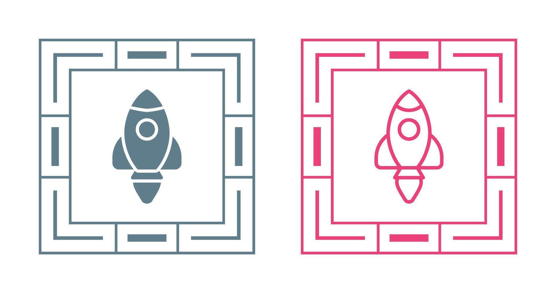 Rocket Lunch Vector Icon