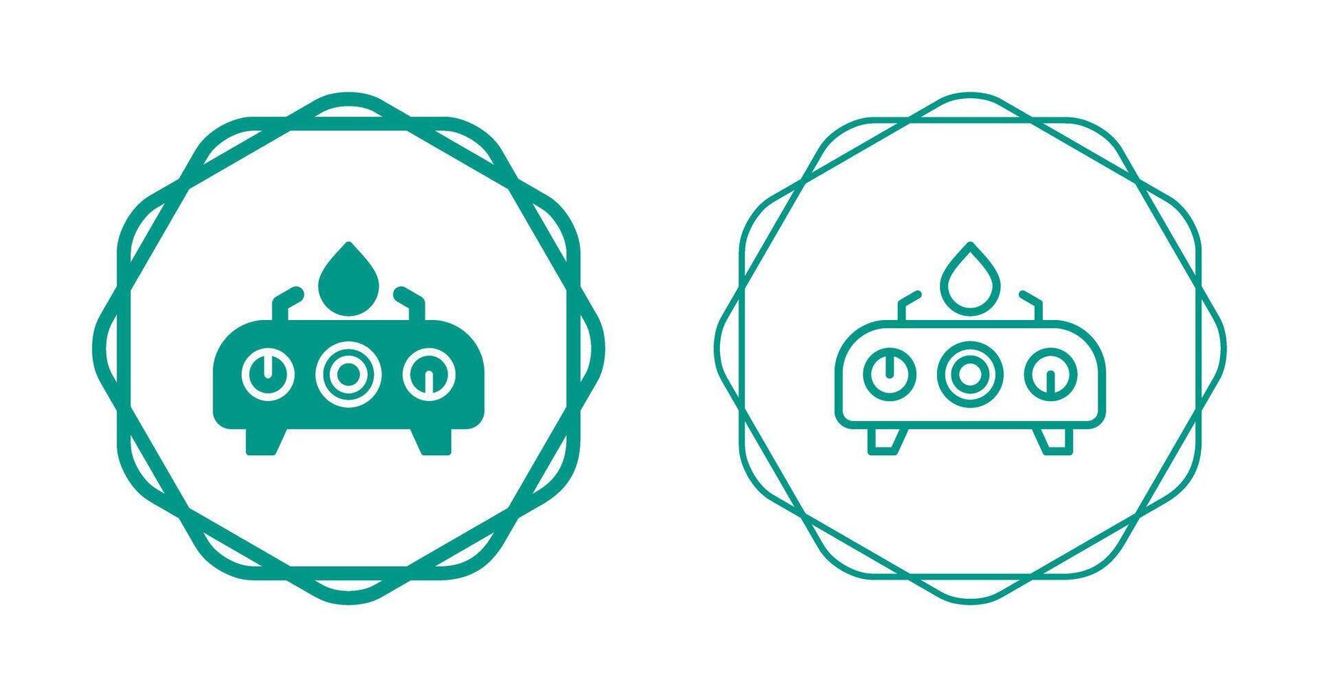 Electric Stove Vector Icon