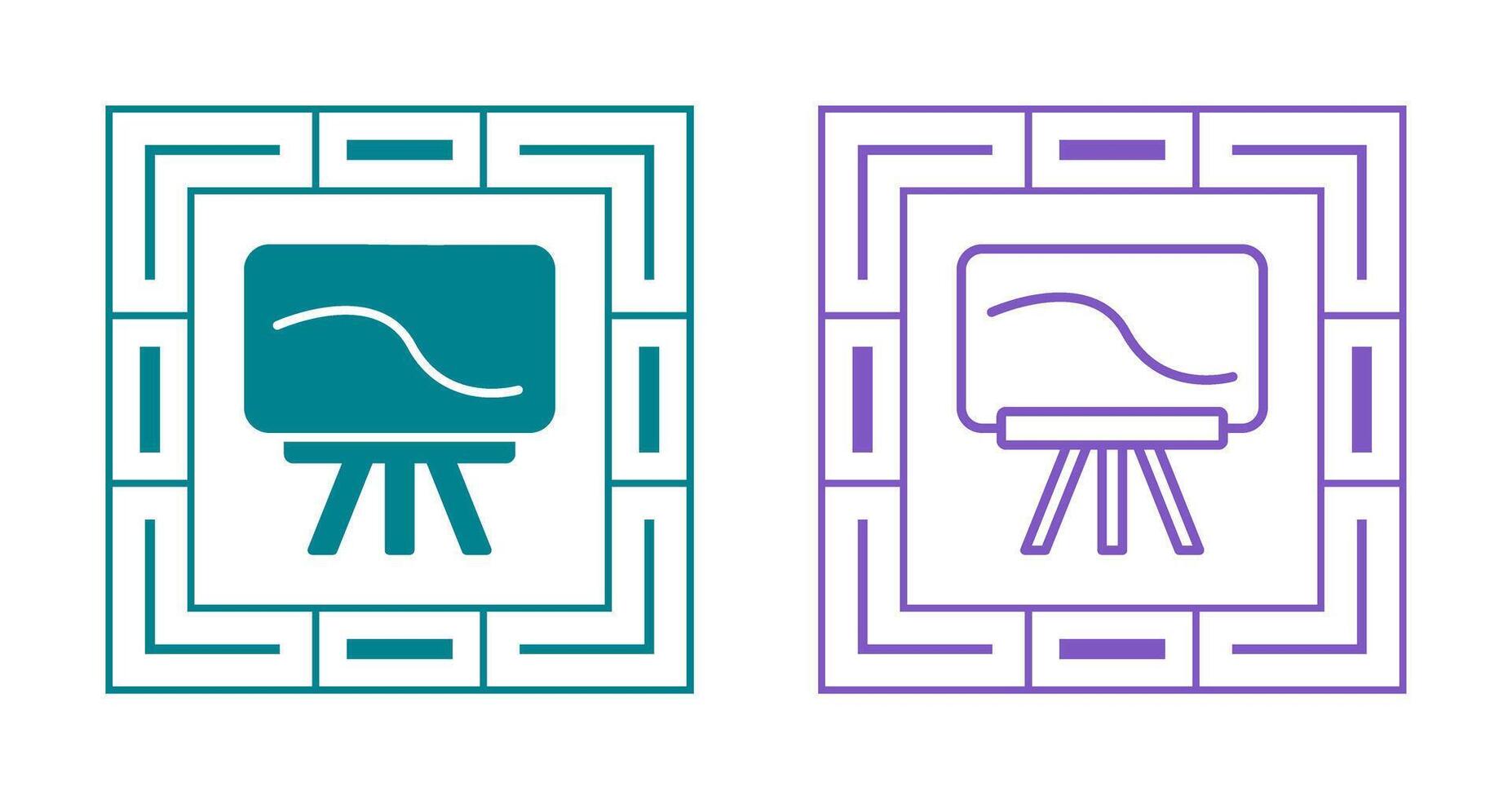 Canvas Vector Icon