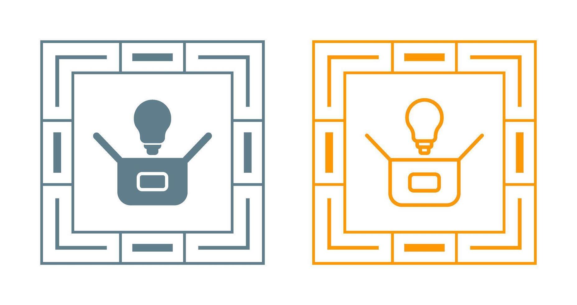 Think Outside The Box Vector Icon
