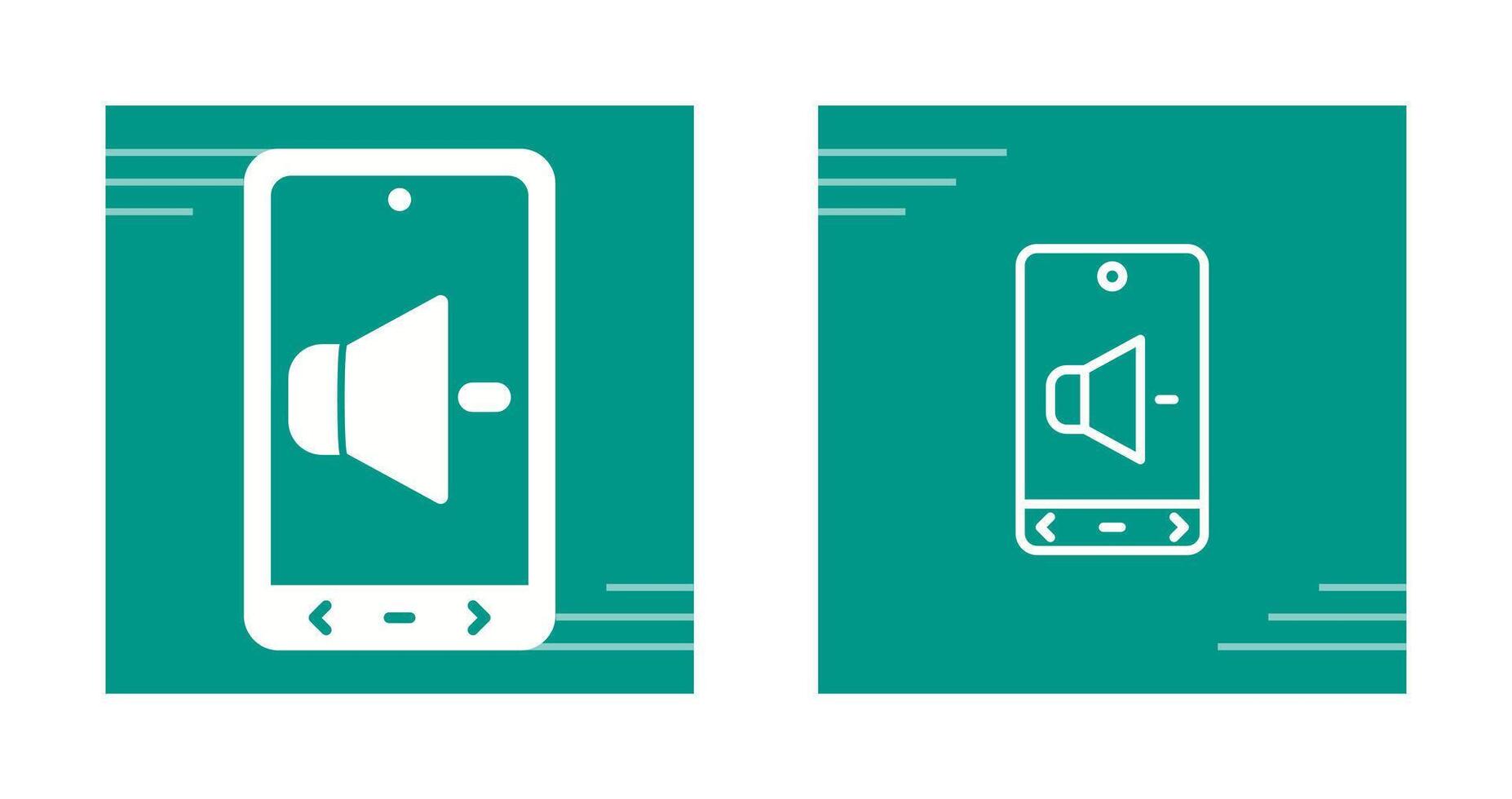 Volume Down Vector Icon