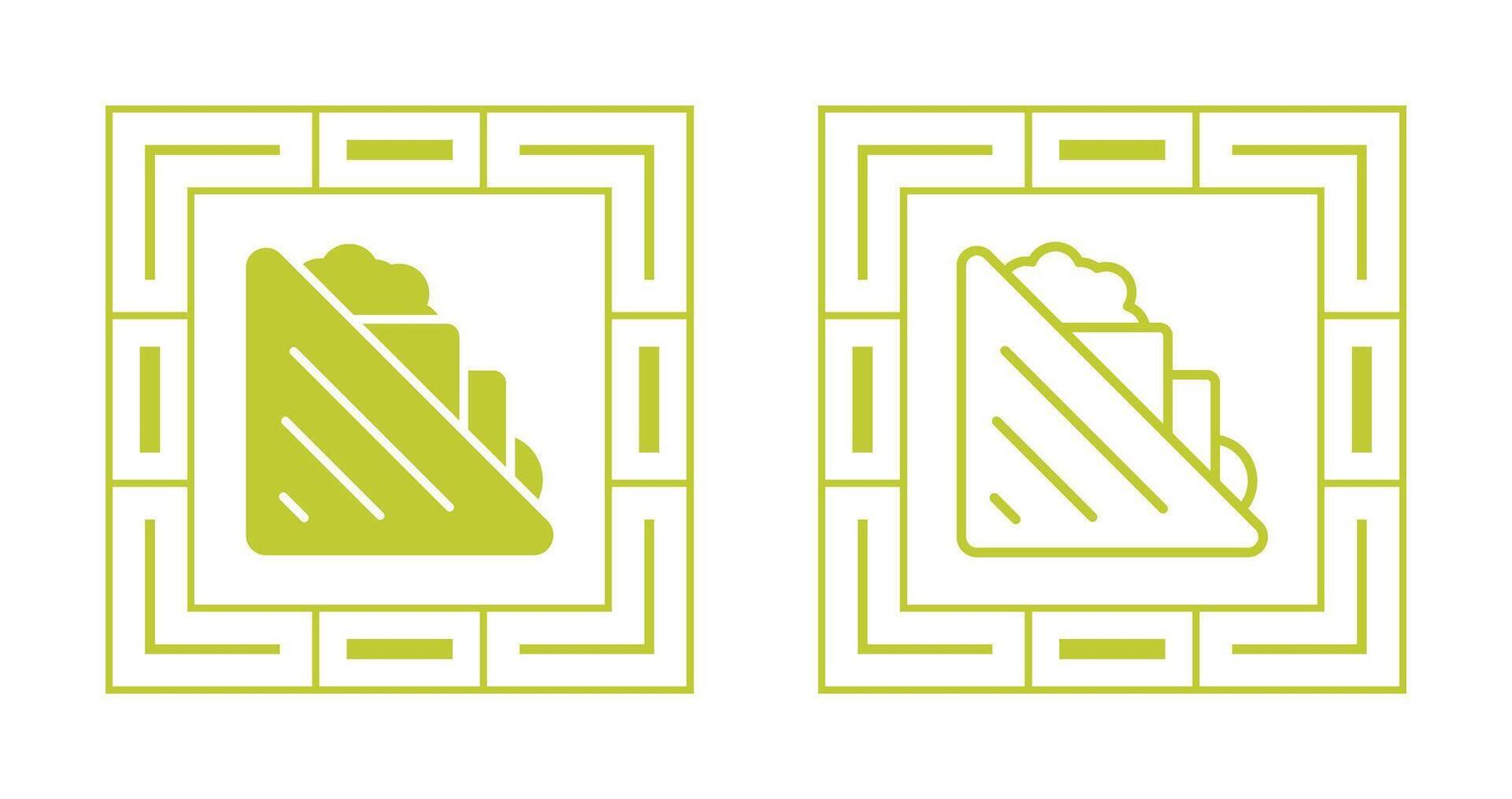 Sandwich Vector Icon