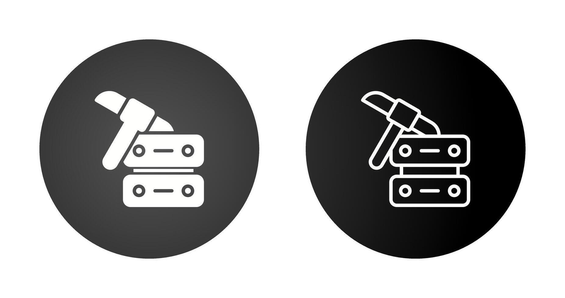 Data Mining Vector Icon