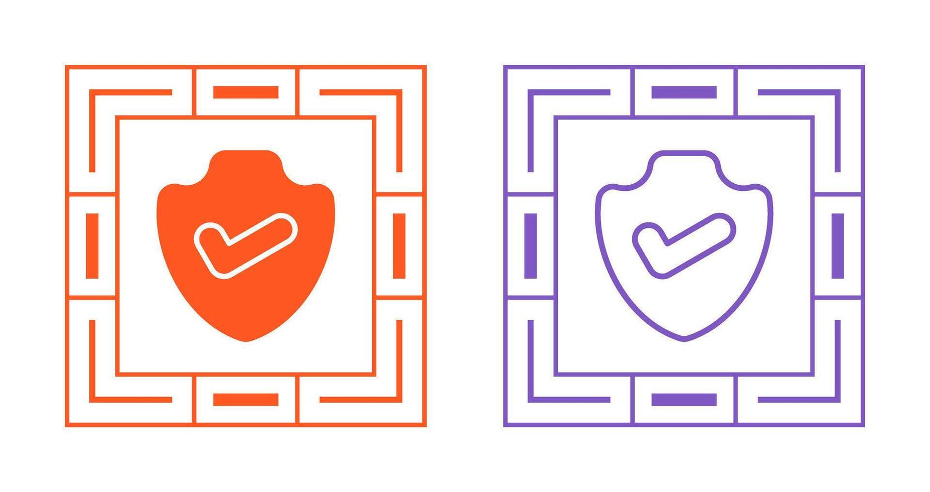 Sheild Check Vector Icon