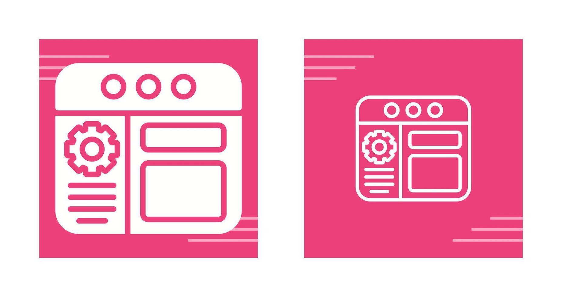 Web Browser Vector Icon
