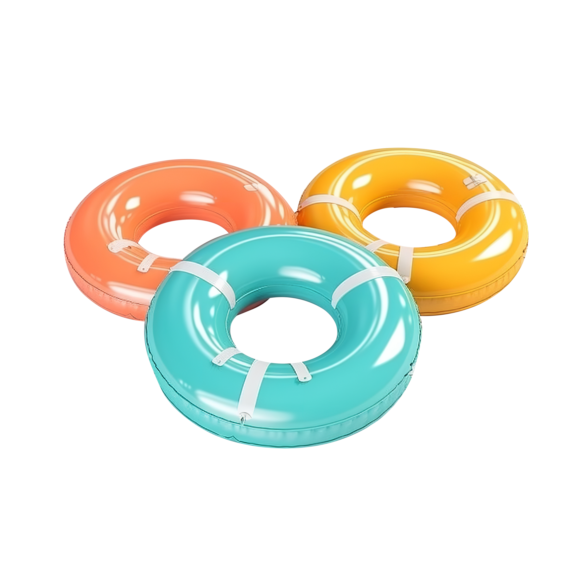 AI generated Pool floaties isolated on png background 39106093 PNG