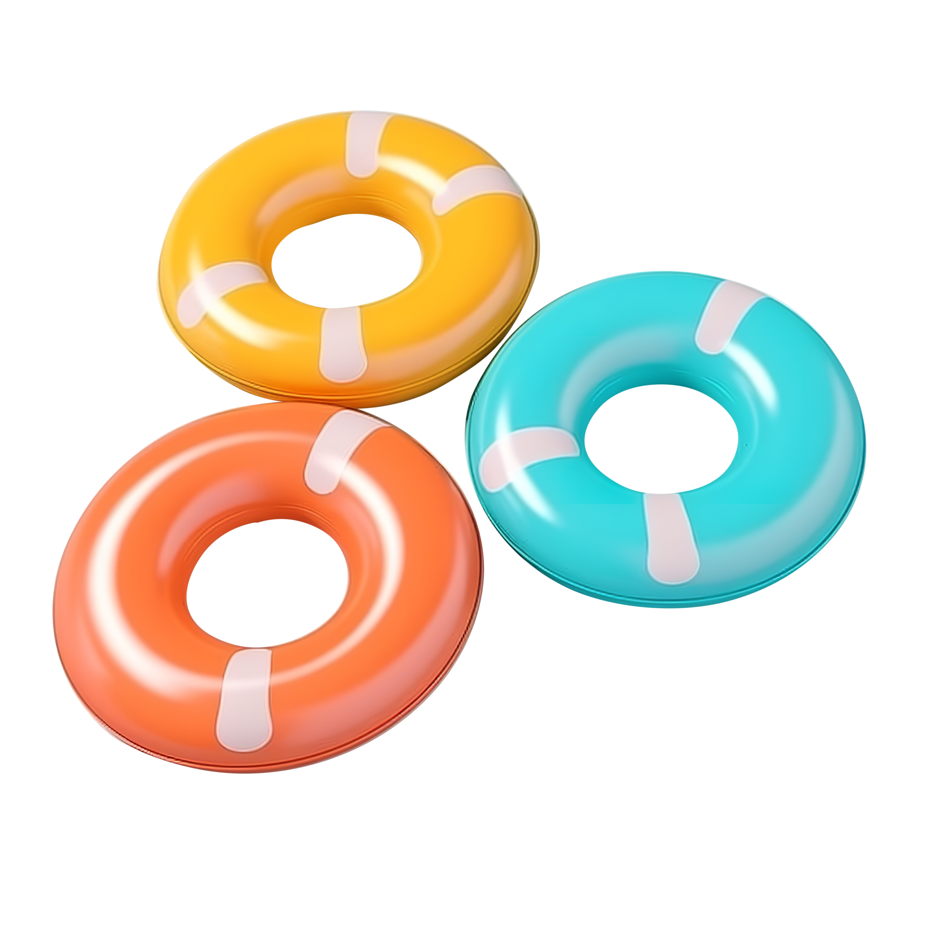 AI generated Pool floaties isolated on png background 39106094 PNG