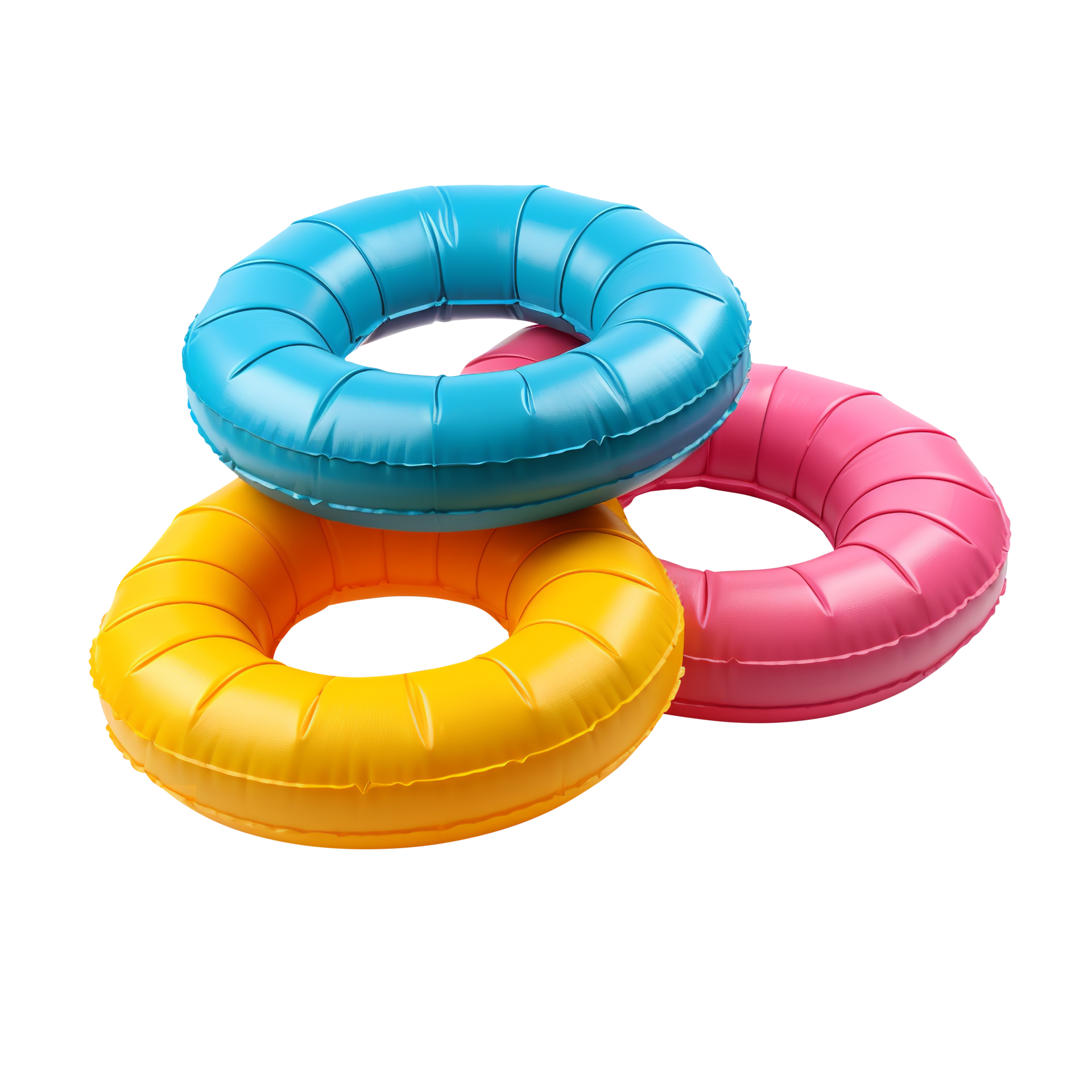 AI generated Pool floaties isolated on png background 39106095 PNG