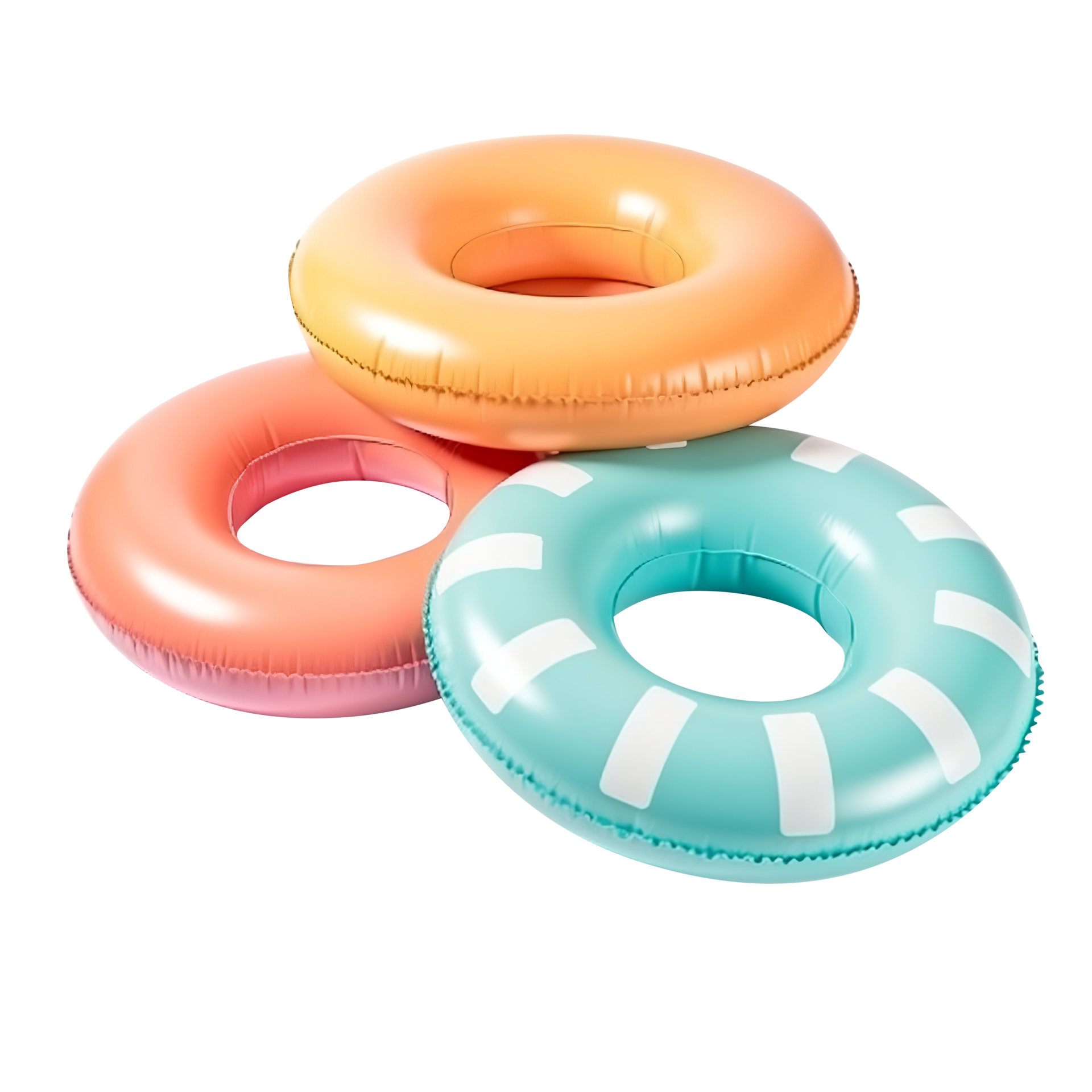 AI generated Pool floaties isolated on png background 39106100 PNG