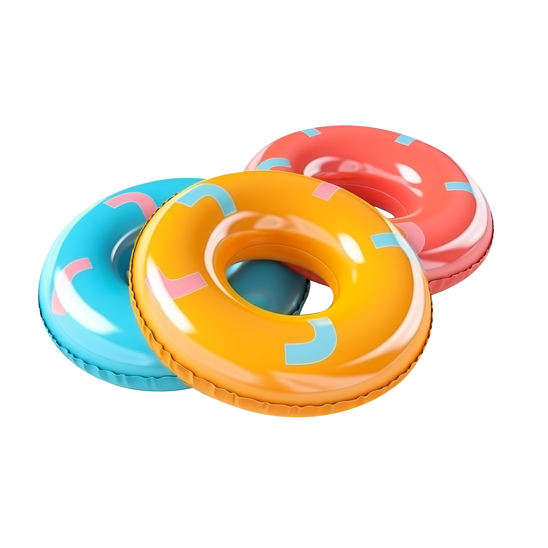 AI generated Pool floaties isolated on png background 39106108 PNG
