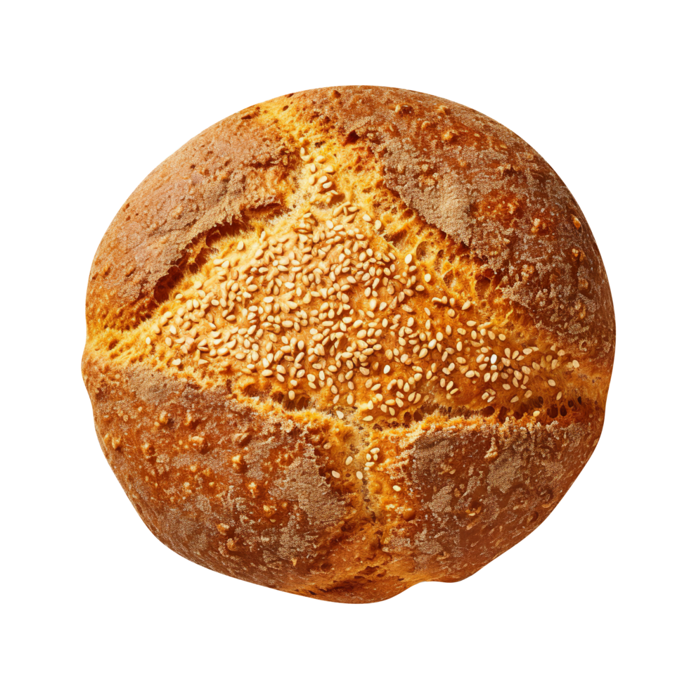 AI generated Fresh Bread isolated on png background