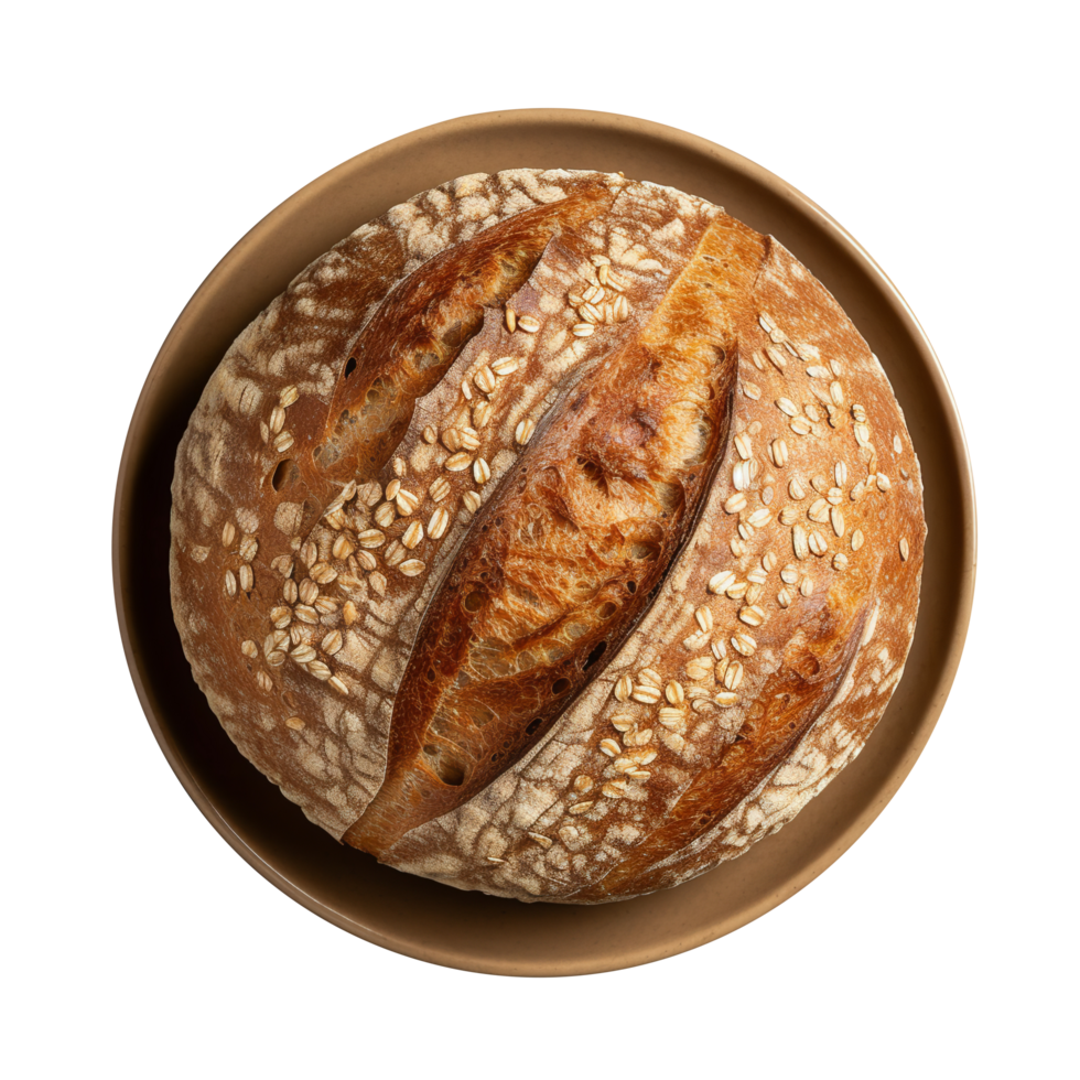 AI generated Fresh Bread isolated on png background