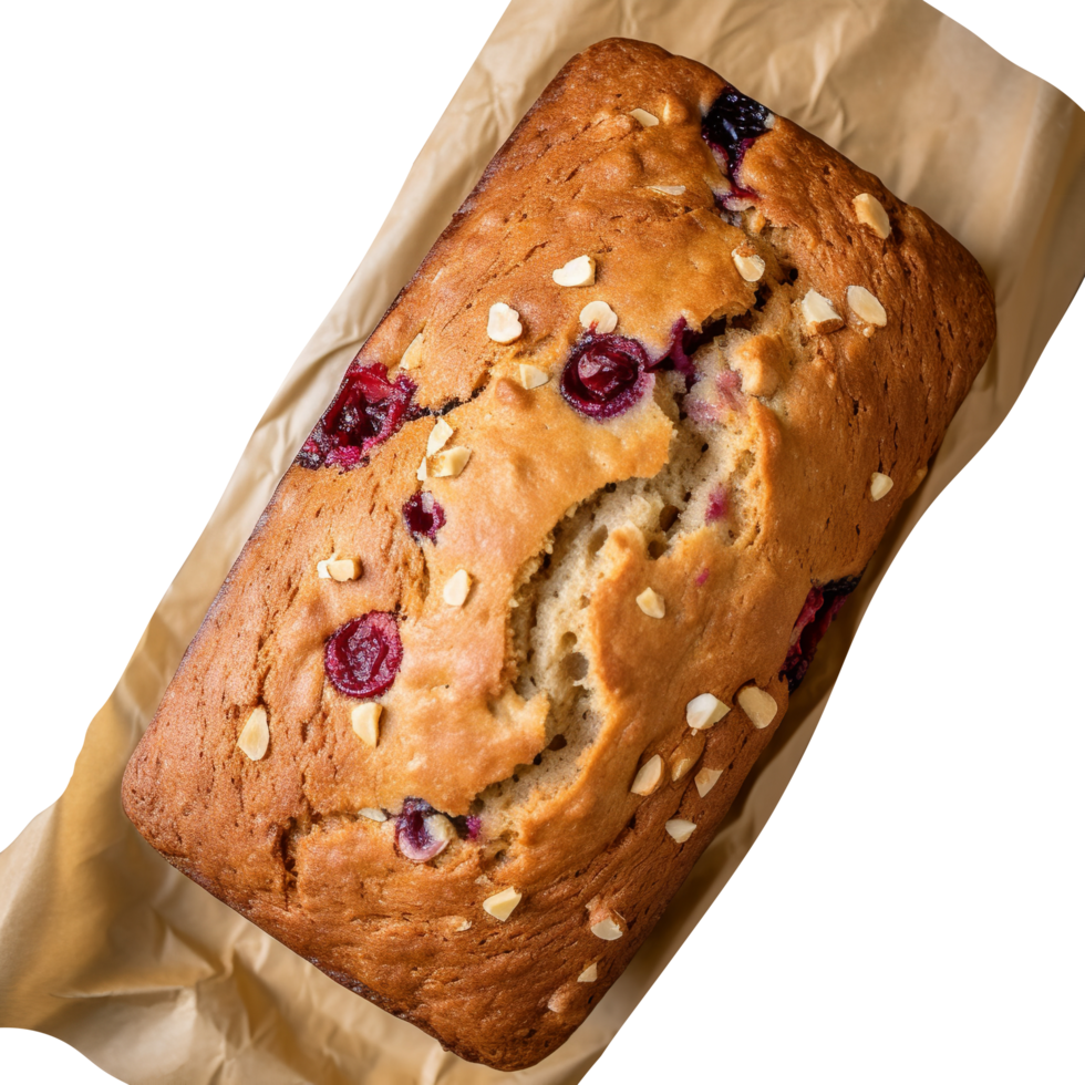 AI generated Fresh Bread isolated on png background